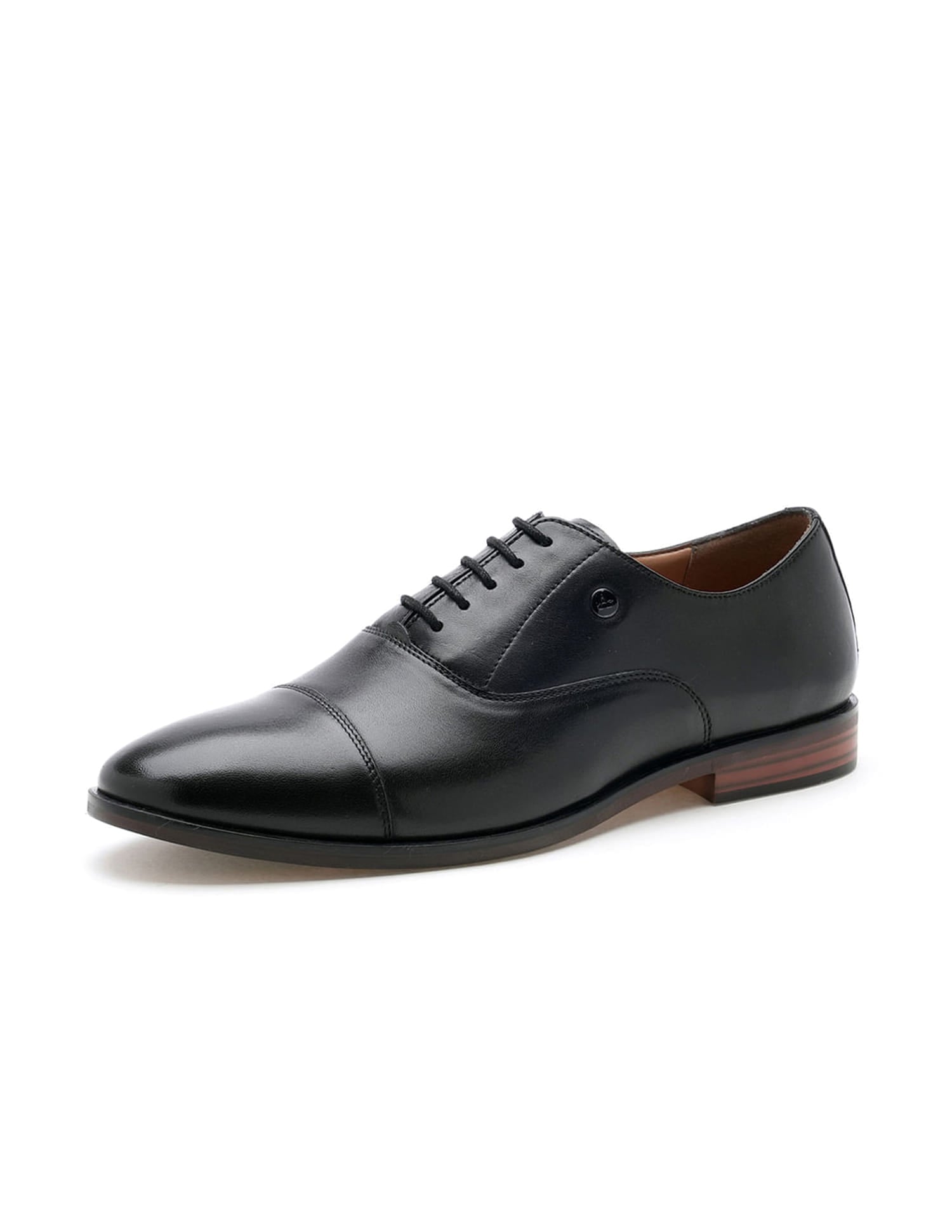 Pelican 3.0 Solid Leather Shoes Black - U.S. Polo Assn. India | Large