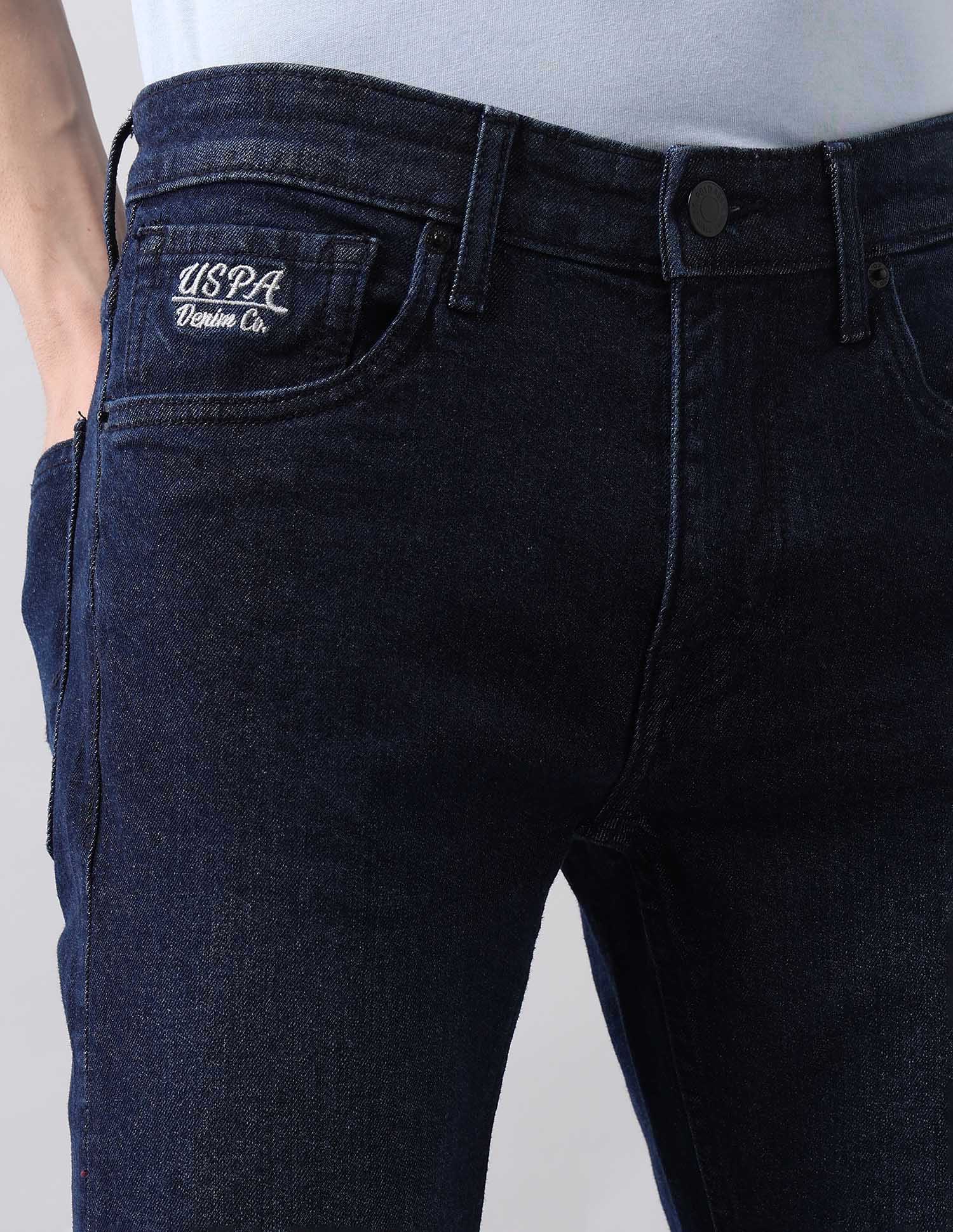 Regallo Skinny Fit Blue Jeans Blue - U.S. Polo Assn. India | Large
