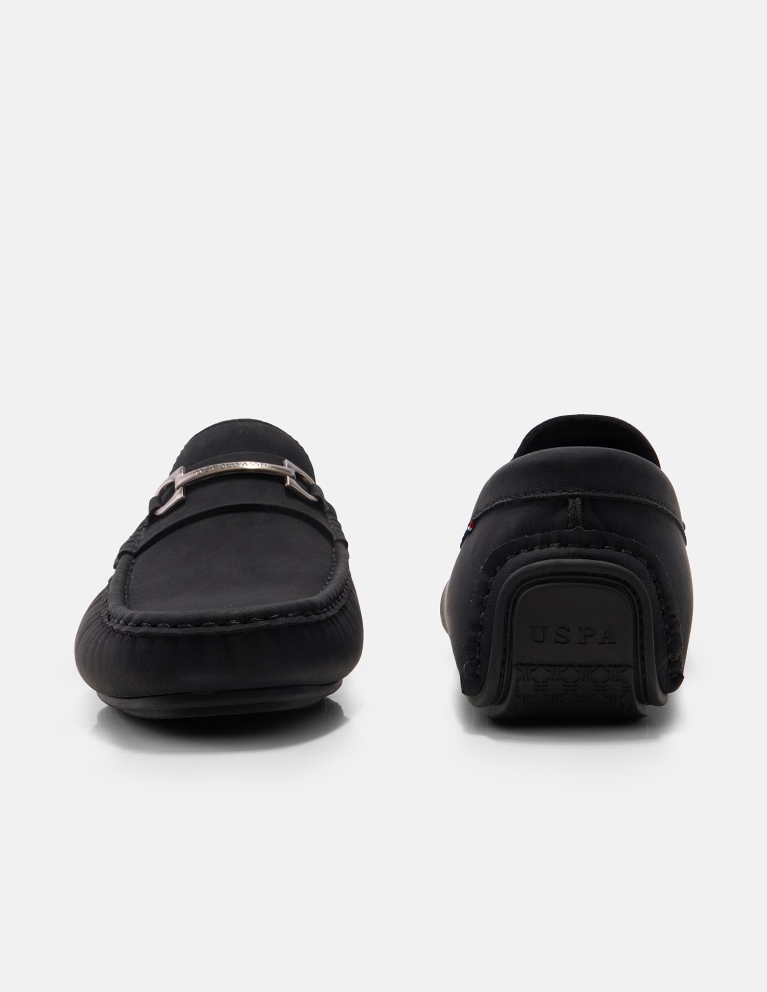 Aeris Slip-Ons Loafers Black - U.S. Polo Assn. India | Large
