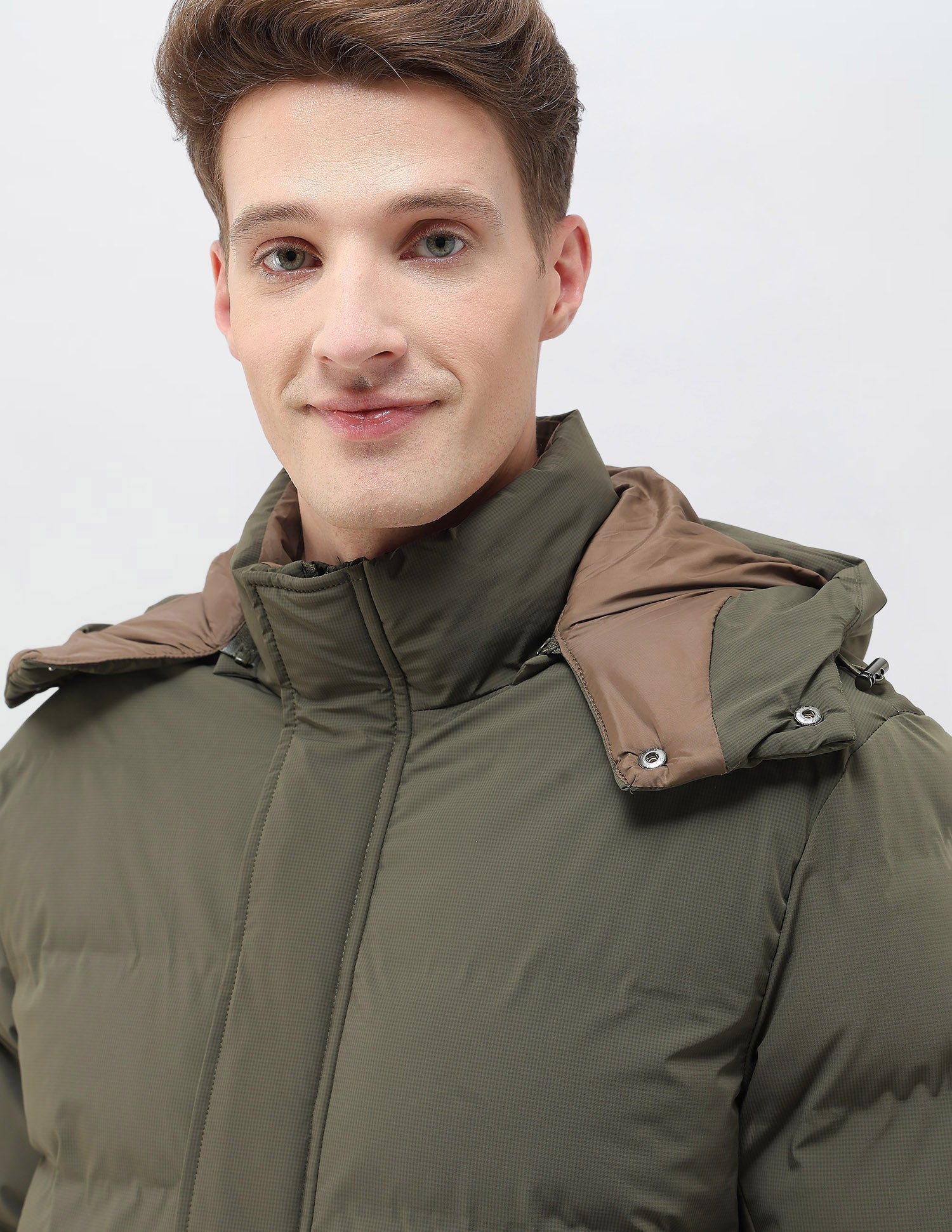 Detachable Hood Smartheat Jacket Dark Green - U.S. POLO ASSN. | Large