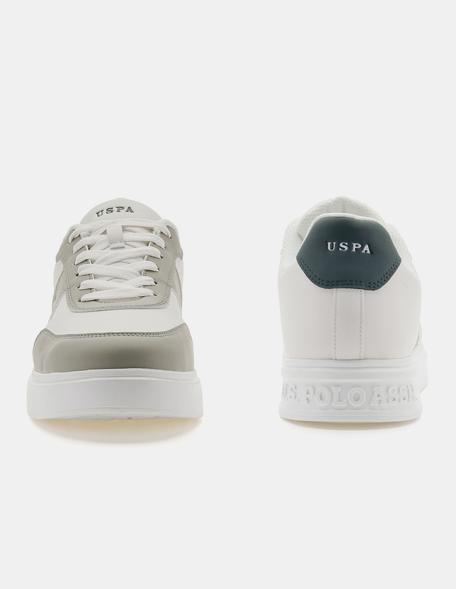 Men Torm Colour Blocked Sneakers Off White - U.S. POLO ASSN. | Large