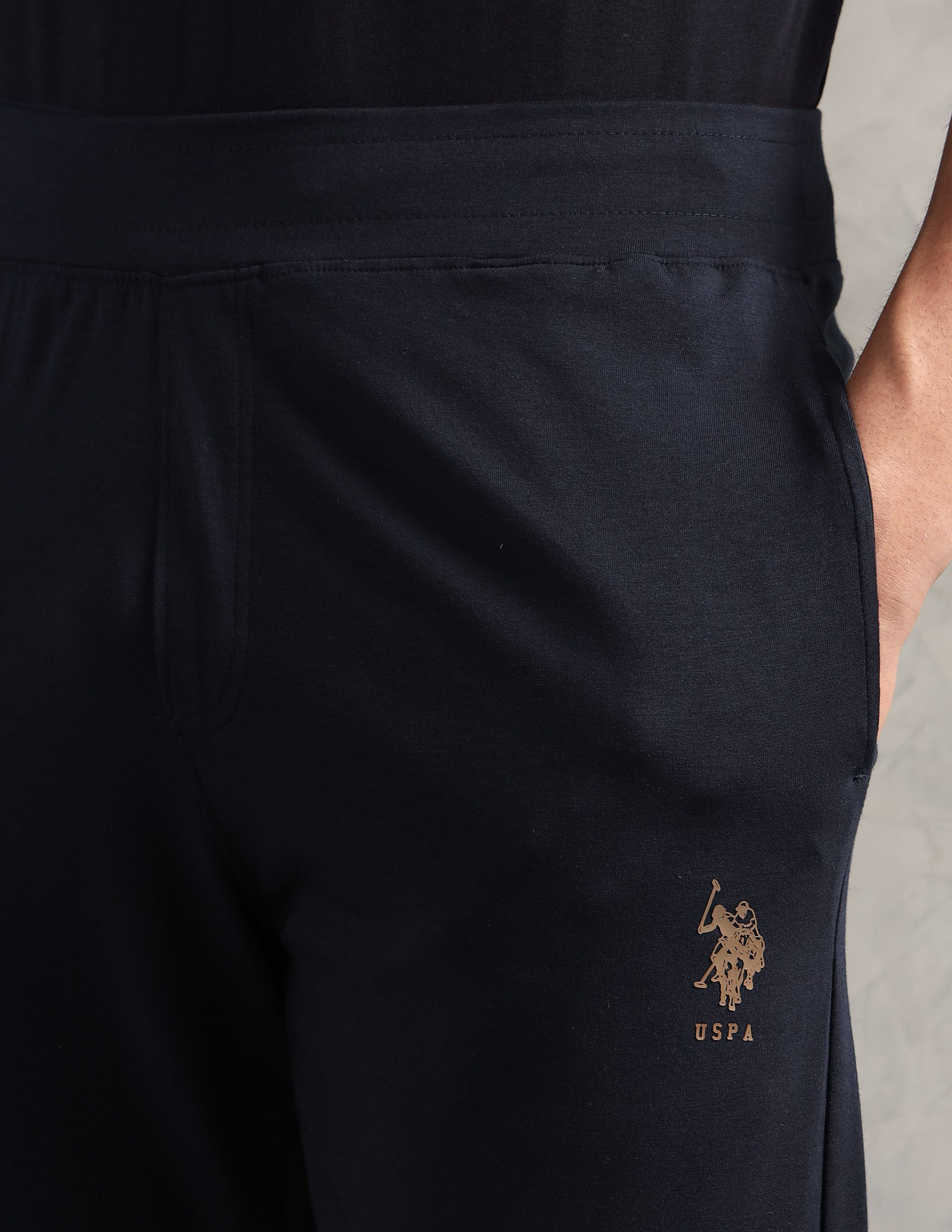 Relaxed Fit Breathable PR001-PL - Lounge Pants Pack Of 1 Navy - U.S. Polo Assn. India | Large