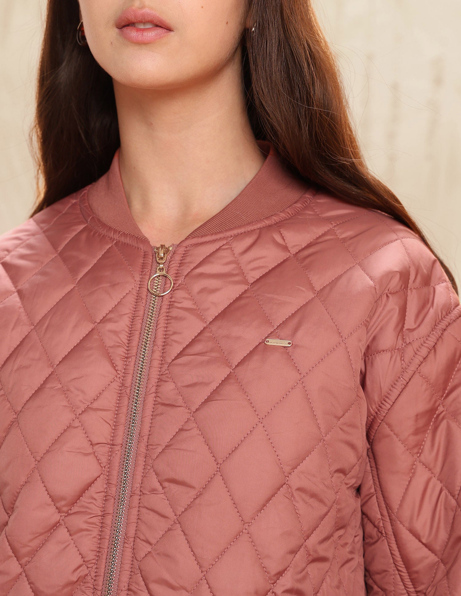 Solid Bomber Jacket Brown - U.S. POLO ASSN. | Large