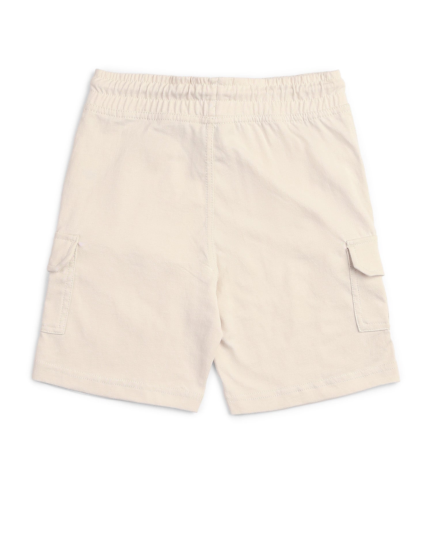 Boys Pure Cotton Regular Fit Shorts Off White - U.S. POLO ASSN. | Large