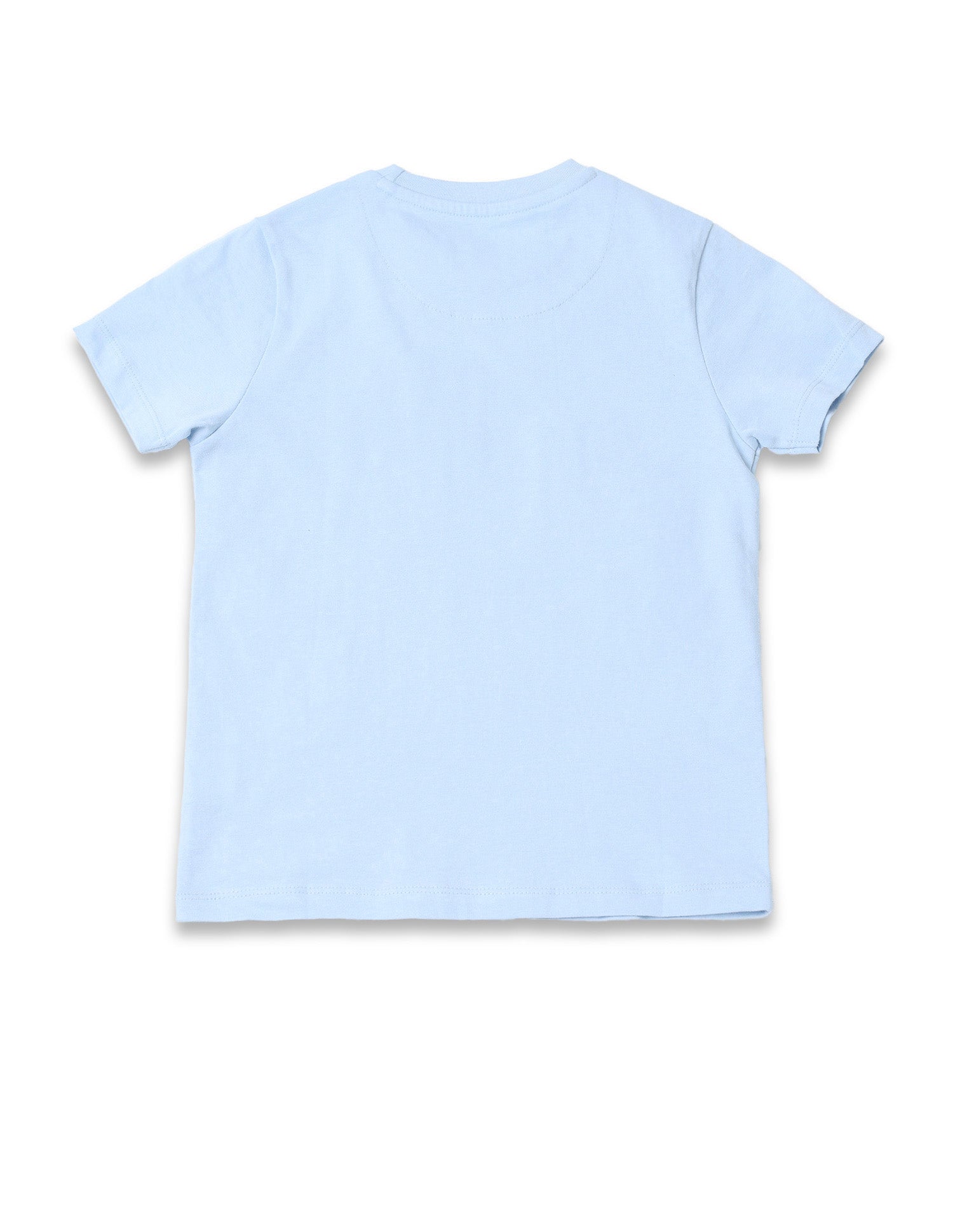 Boys Brand Printed Regular Fit T-Shirt Light Blue - U.S. POLO ASSN. | Large
