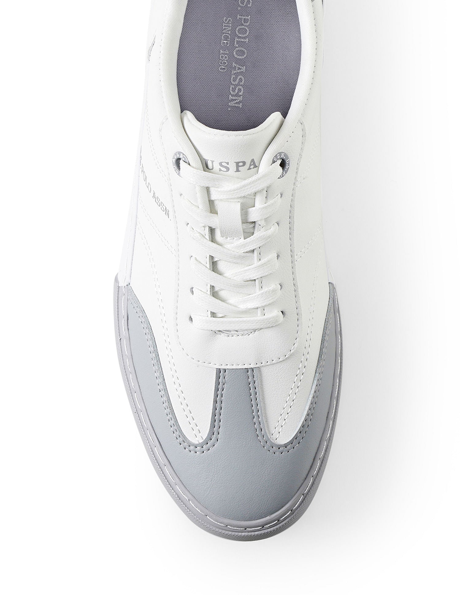 Men Colour Blocked Gian 3.0 Sneakers Grey - U.S. POLO ASSN. | Large