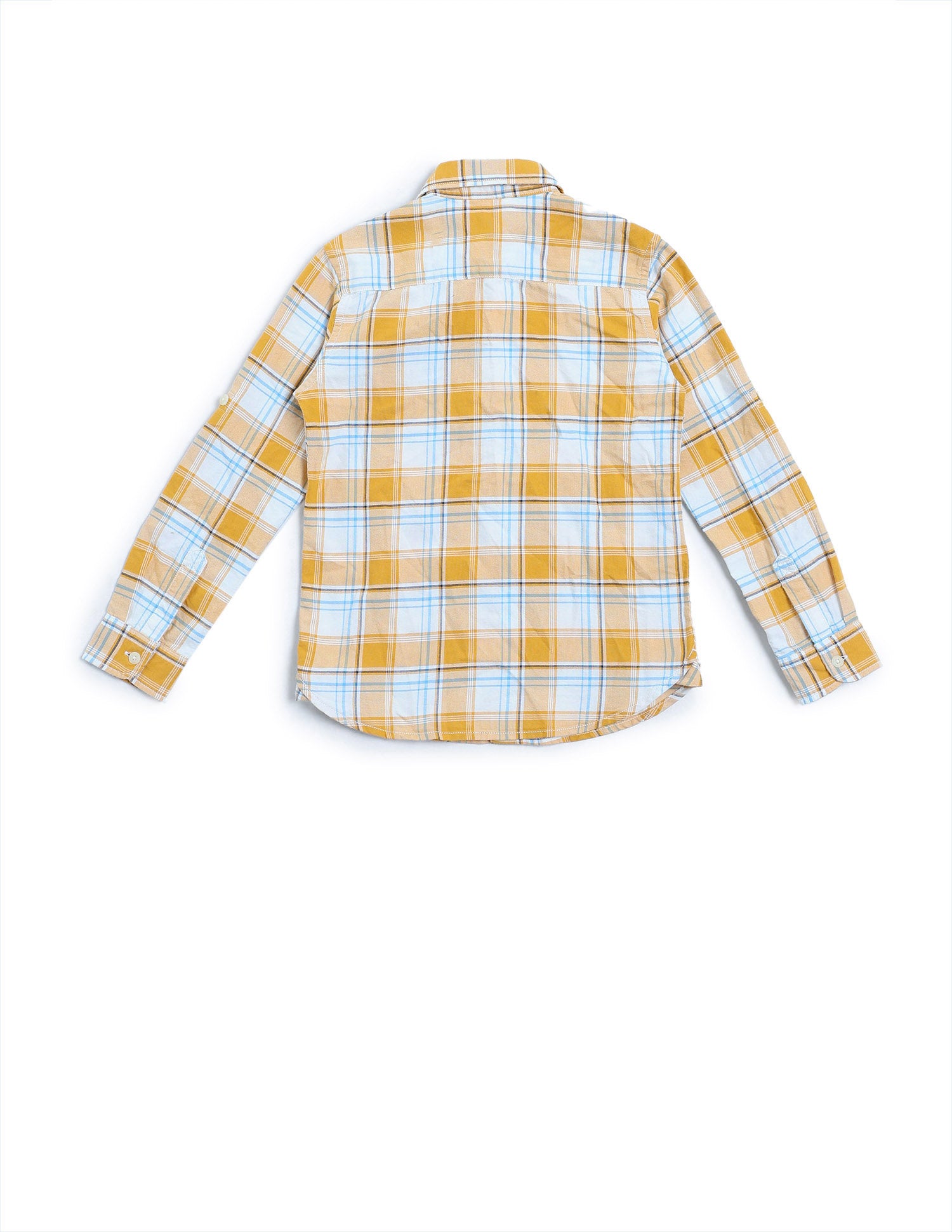 Boys Regular Fit Oxford Shirt Yellow - U.S. POLO ASSN. | Large