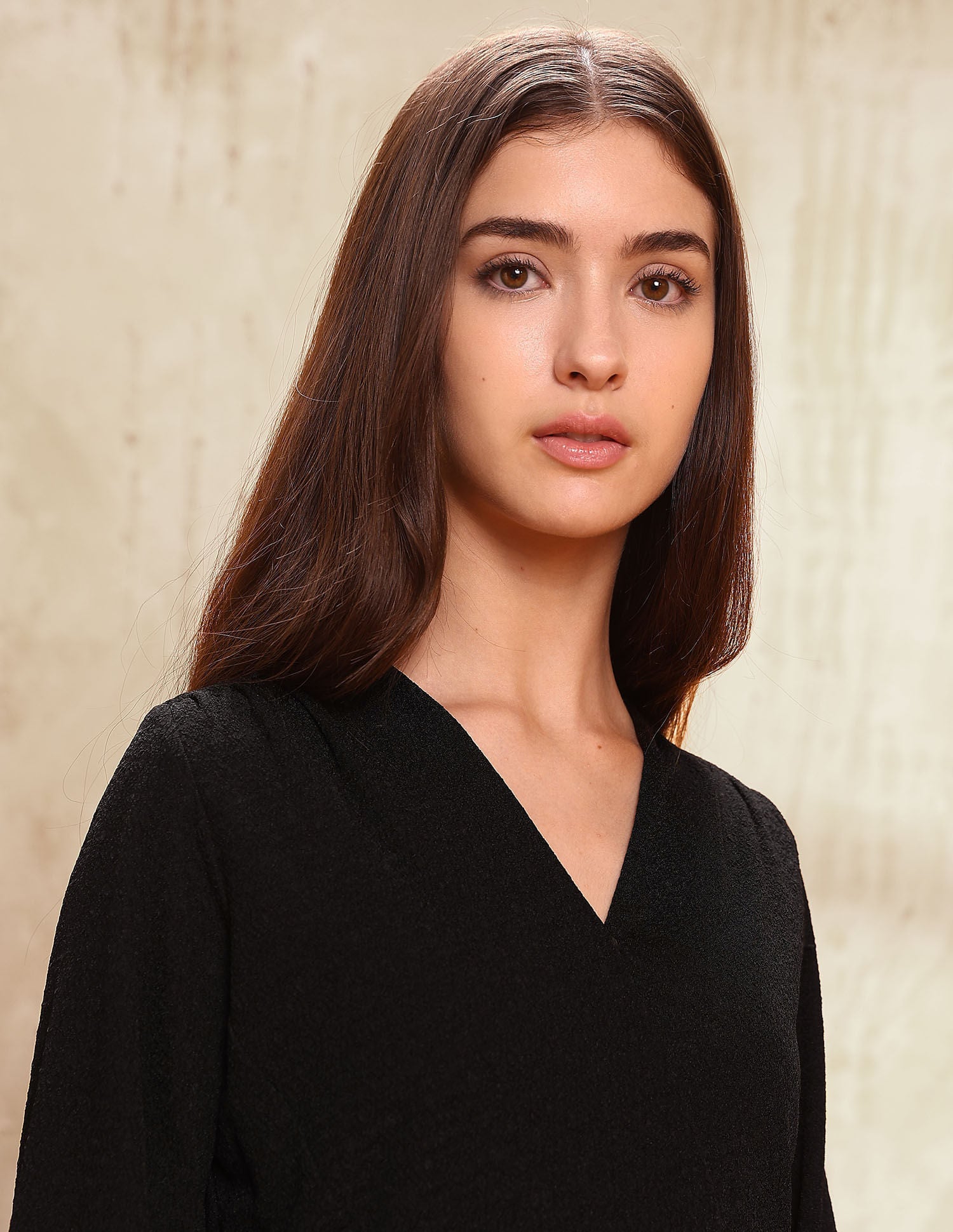 Faux Wrap Textured Mini Sheath Dress Black - U.S. POLO ASSN. | Large