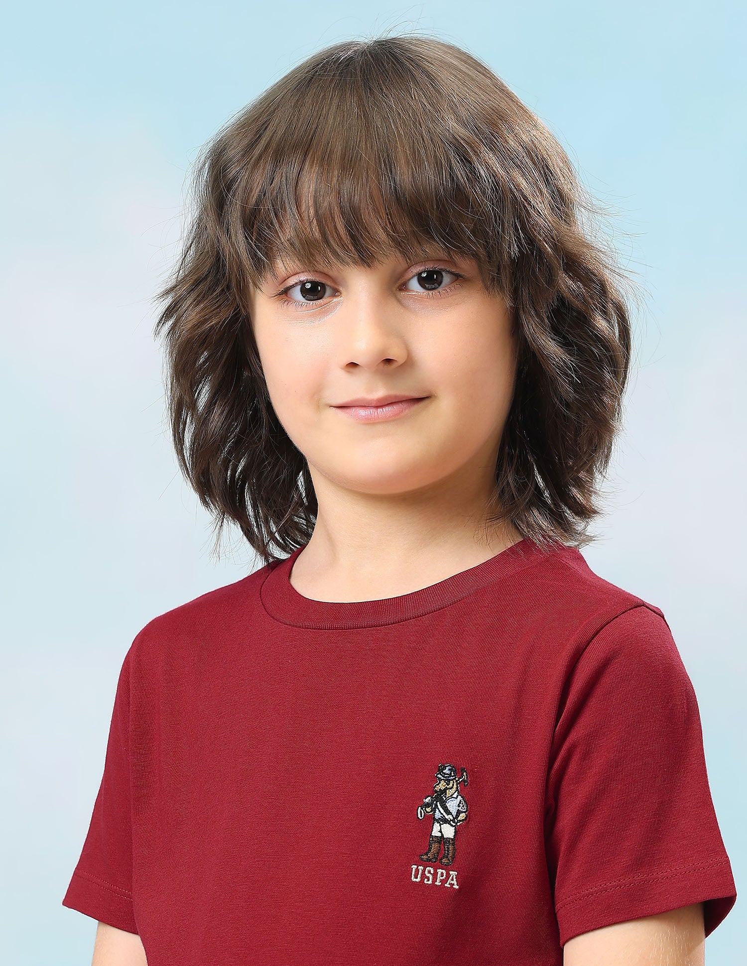 Solid Regular Fit T-Shirt Red - U.S. Polo Assn. India | Large