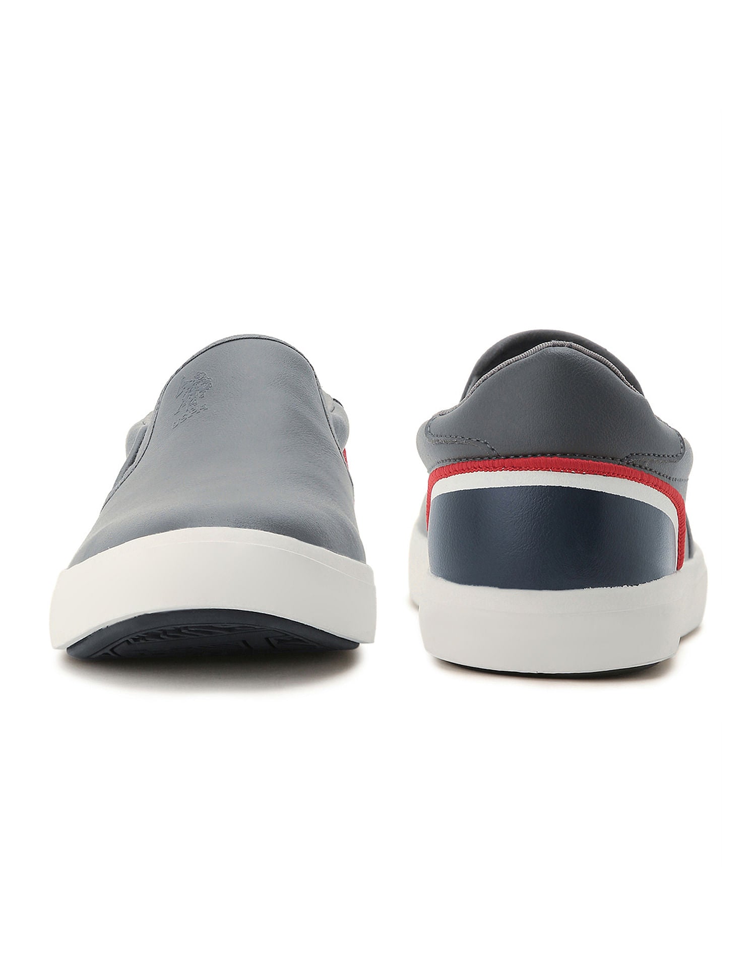 Men Timeo 2.0 Round Toe Sneakers Grey - U.S. POLO ASSN. | Large