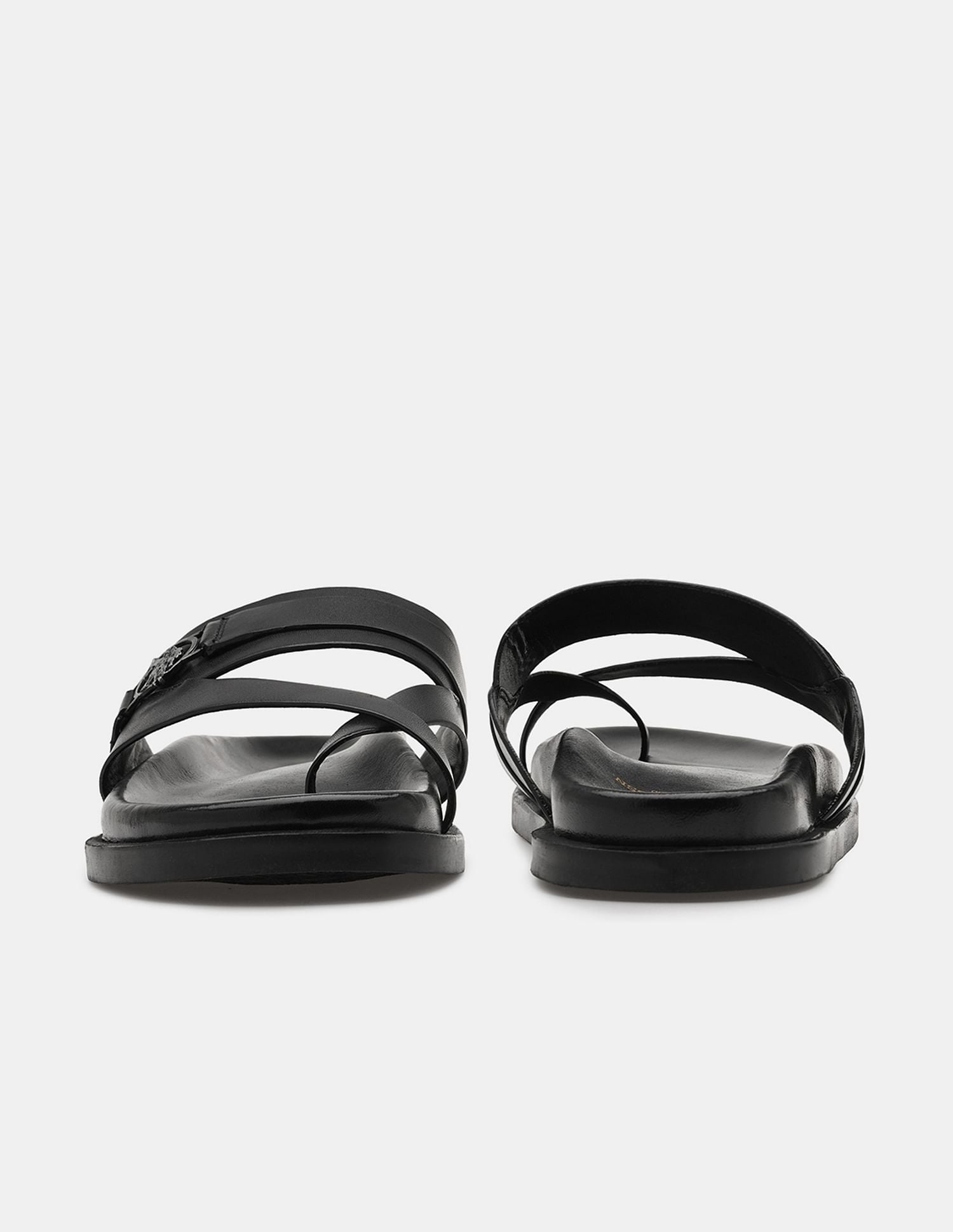 Men Buckle Strap Koke Sandals Black - U.S. POLO ASSN. | Large