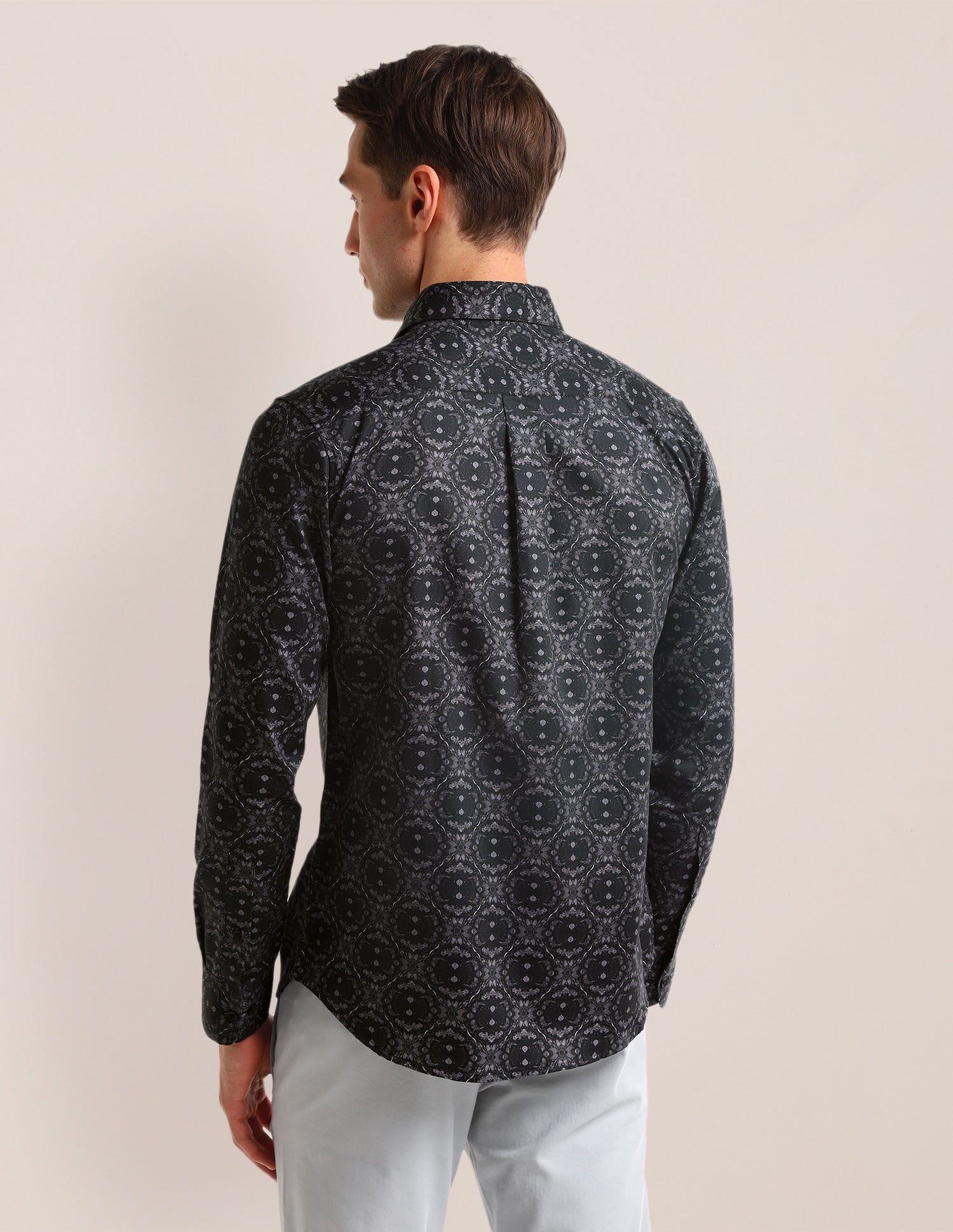 Floral Regular Fit Shirt Black - U.S. Polo Assn. India | Large