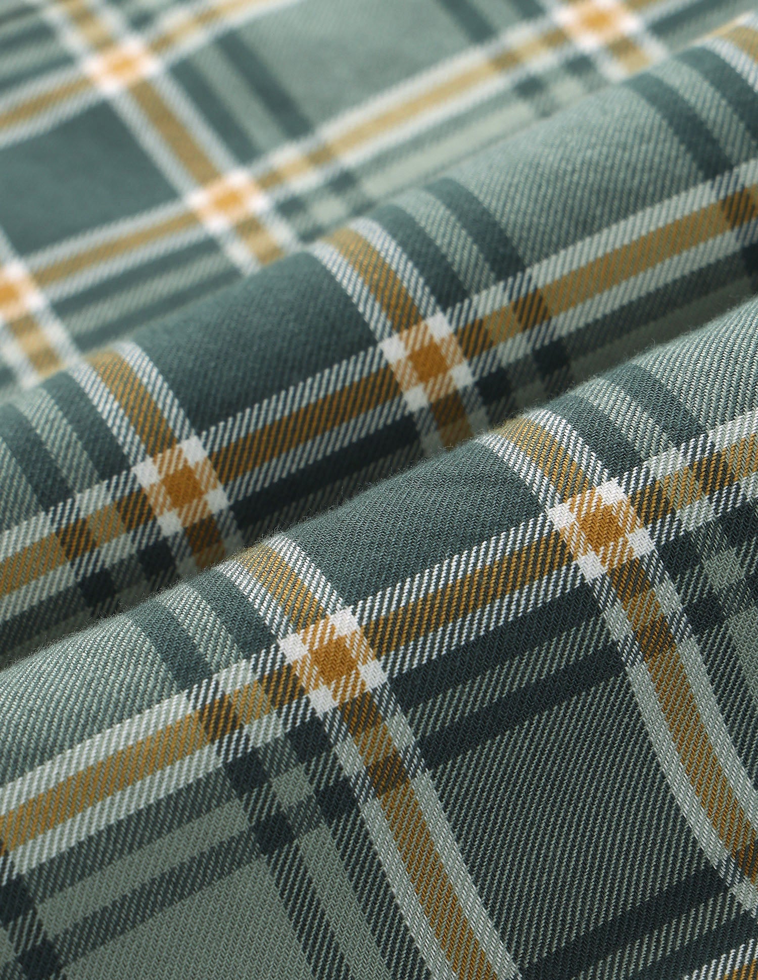 Midscale Checked Slim Fit Shirt Dark-Green - U.S. Polo Assn. India | Large