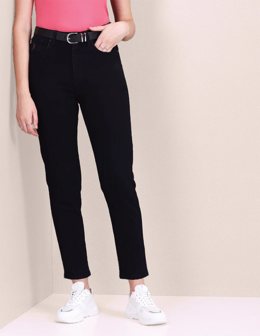 High Rise Slim Fit Jeans