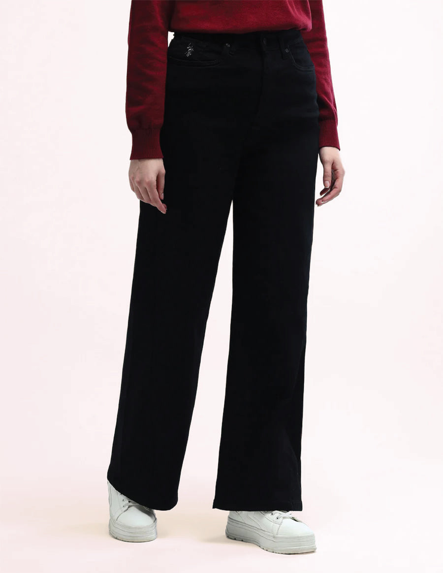 High Rise Stretchable Baggy Jeans