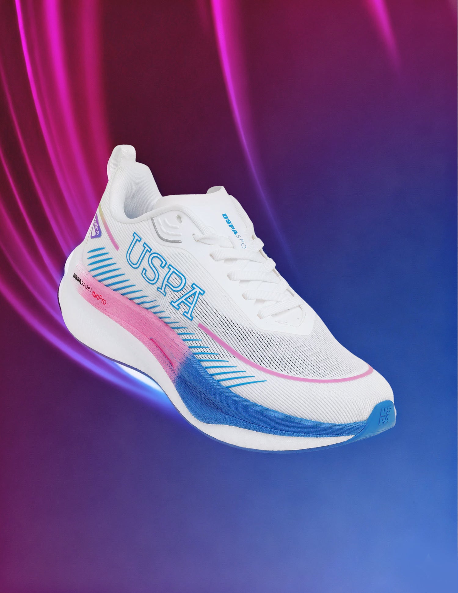 Men Otto USPA Sport Runpro Running Shoes White - U.S. POLO ASSN. | Large