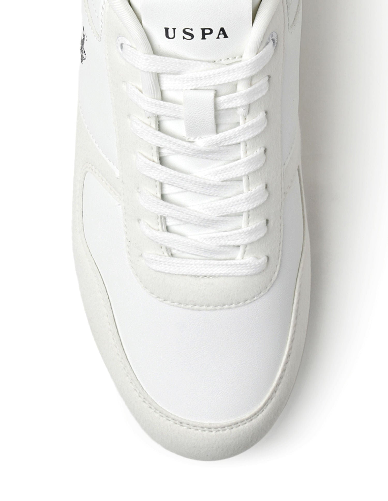 Men Sorrento White Retro Sneakers White - U.S. Polo Assn. India | Large