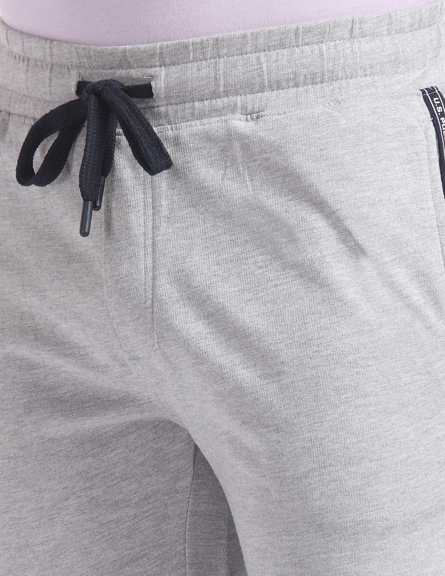 Statement LS003 Lounge Shorts - Pack Of 1 Grey - U.S. POLO ASSN. | Large