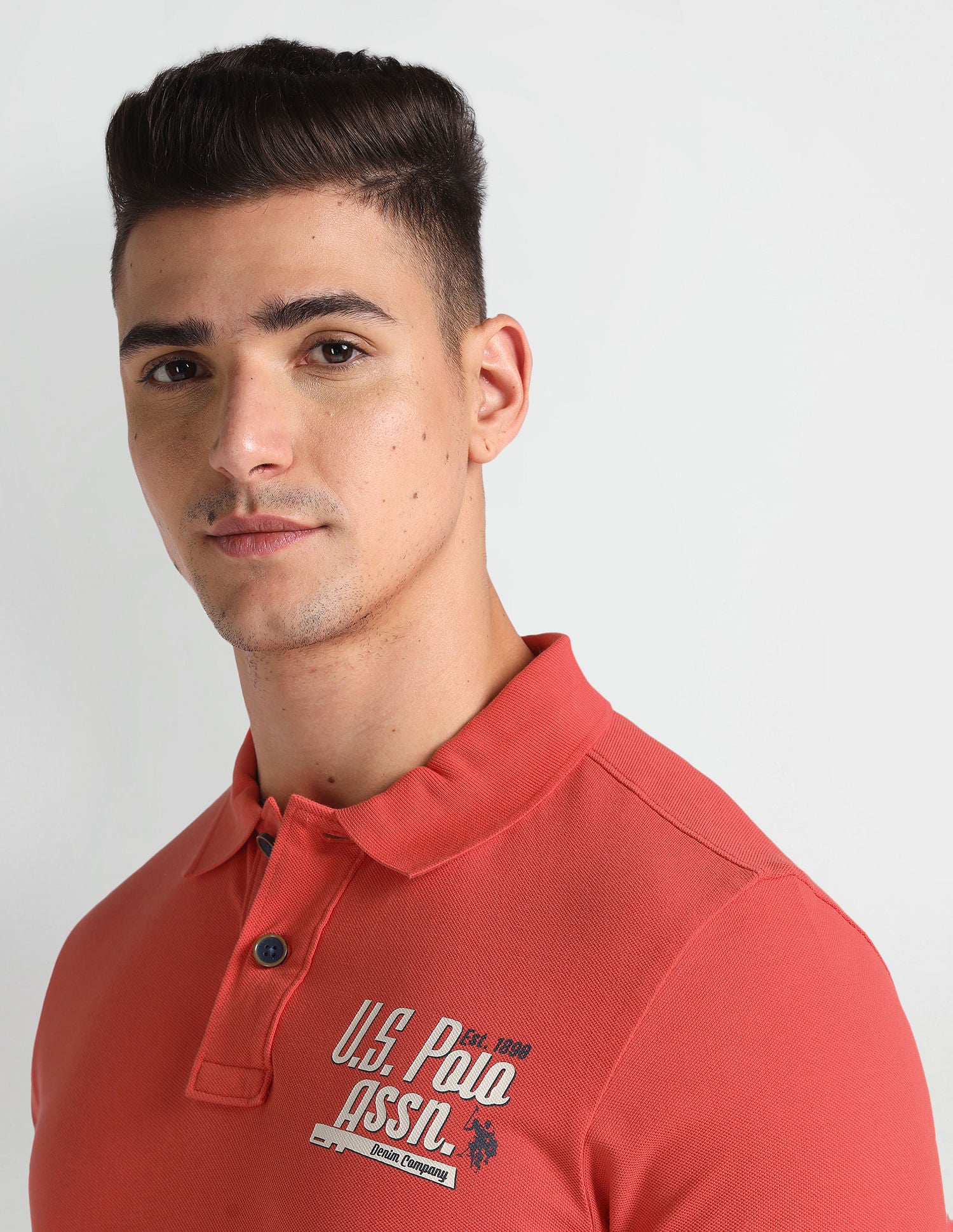 Muscle Fit Logo Polo Shirt U.S. Polo Assn. India