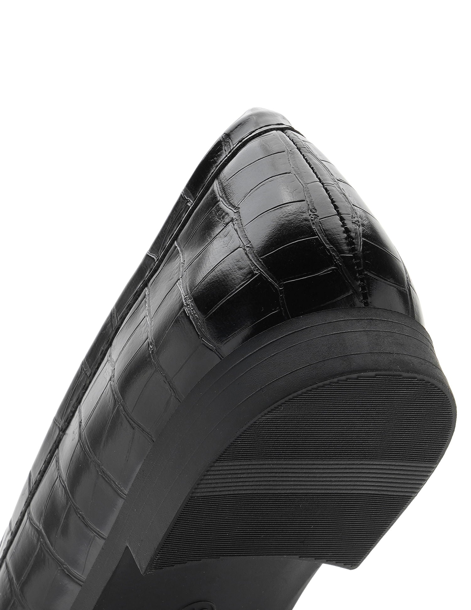 Round Toe Leisure Luna Loafers Black - U.S. POLO ASSN. | Large