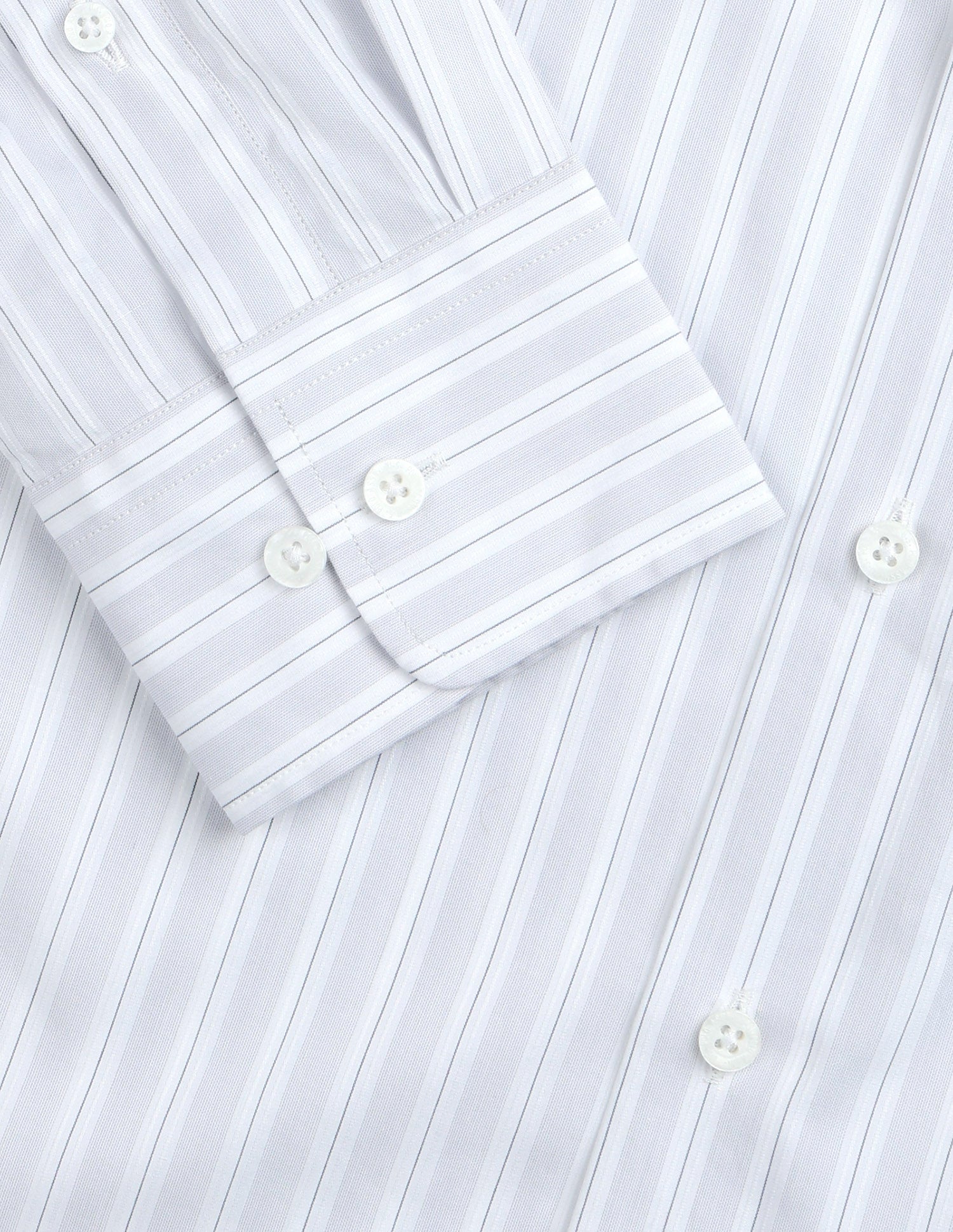 Vertical Striped Shirt Grey - U.S. Polo Assn. India | Large