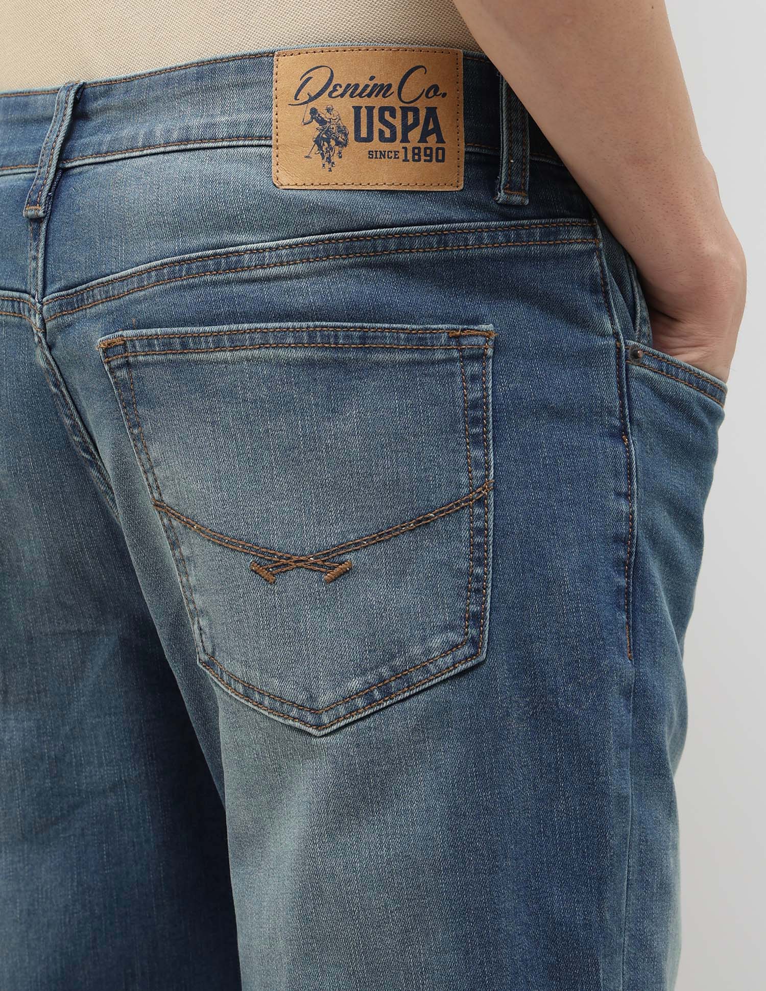 Connor Bootcut Blue Jeans Indigo - U.S. Polo Assn. India | Large