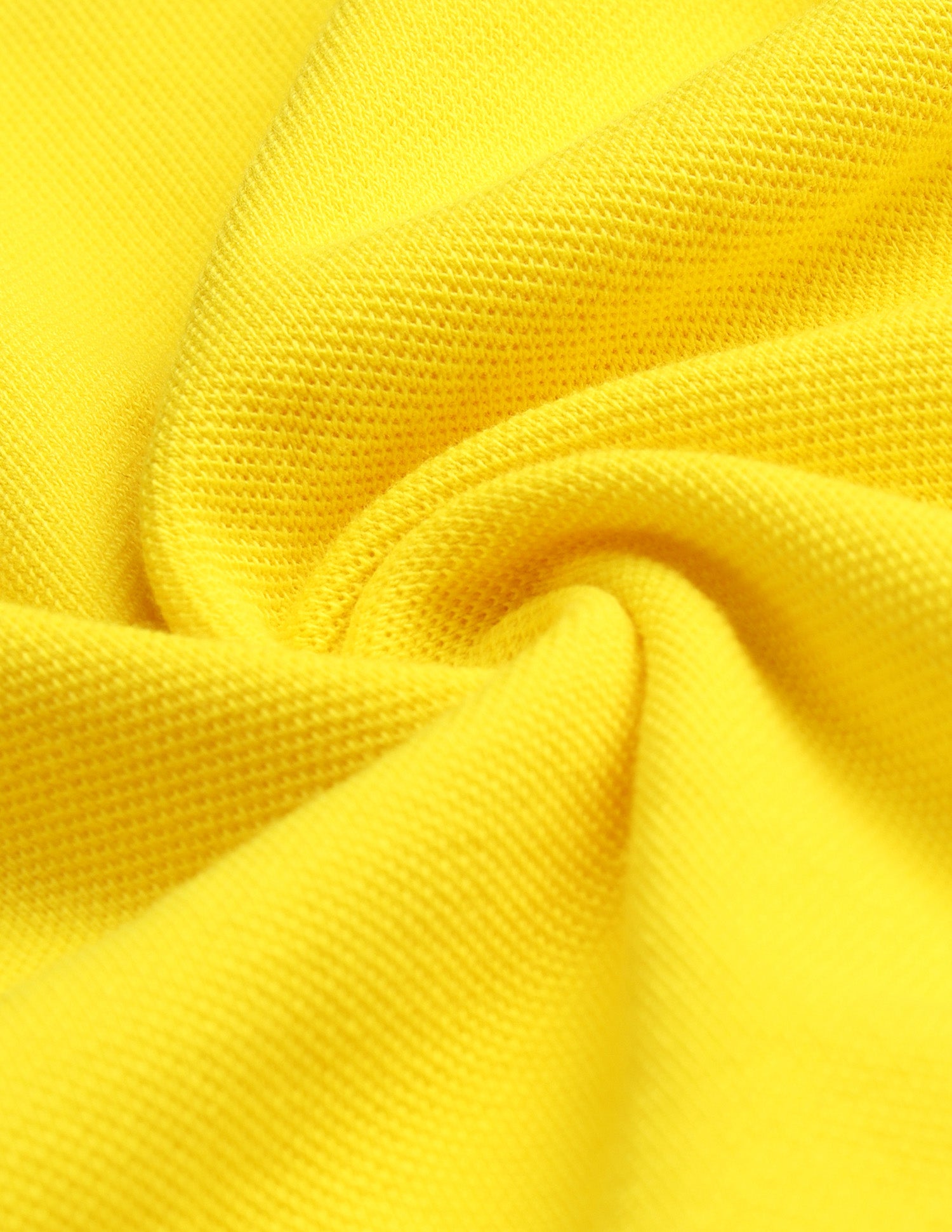 Solid Regular Fit Polo Shirt Yellow - U.S. Polo Assn. India | Large