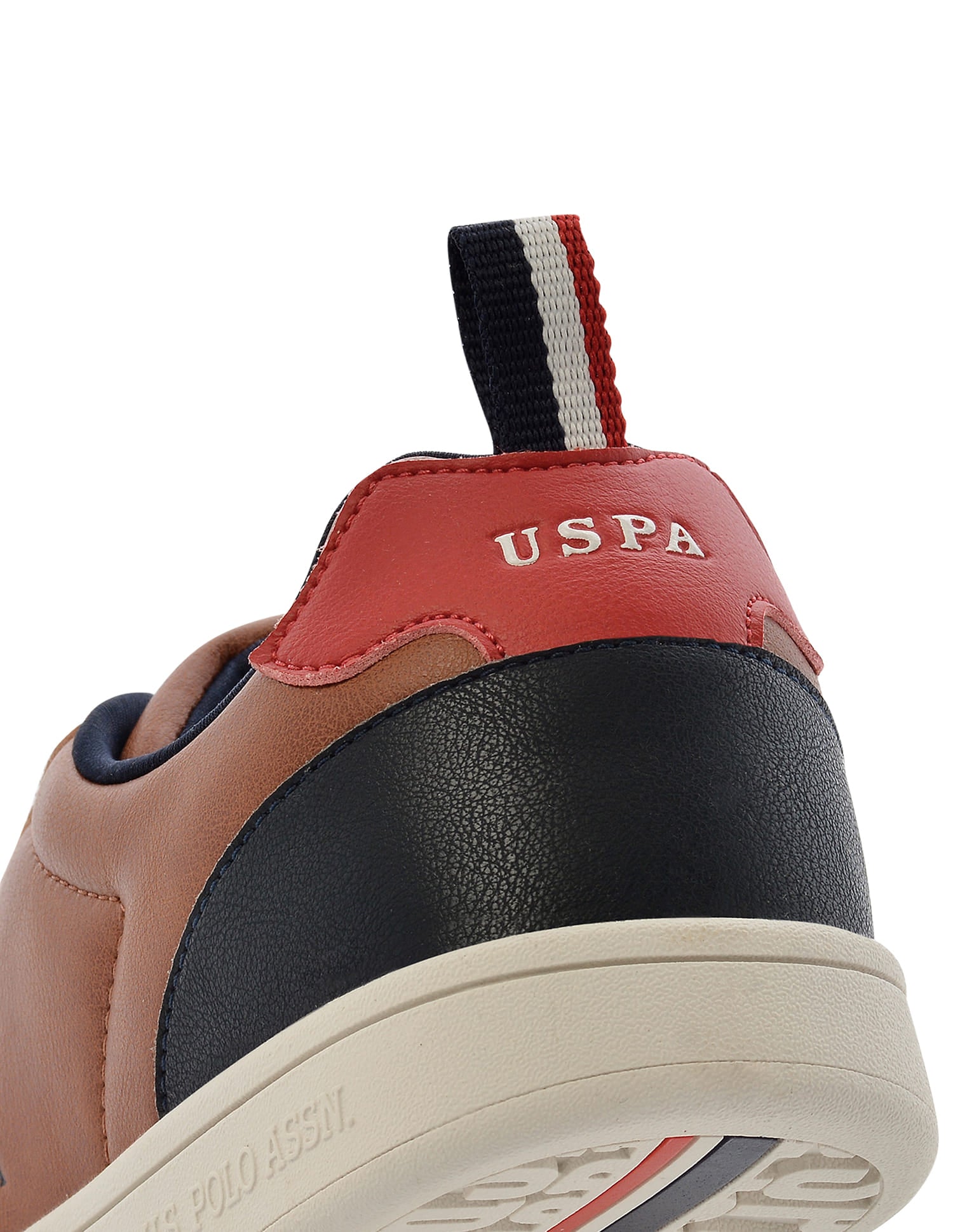 Colour Block Panelled Stefan 3.0 Sneakers Tan - U.S. Polo Assn. India | Large