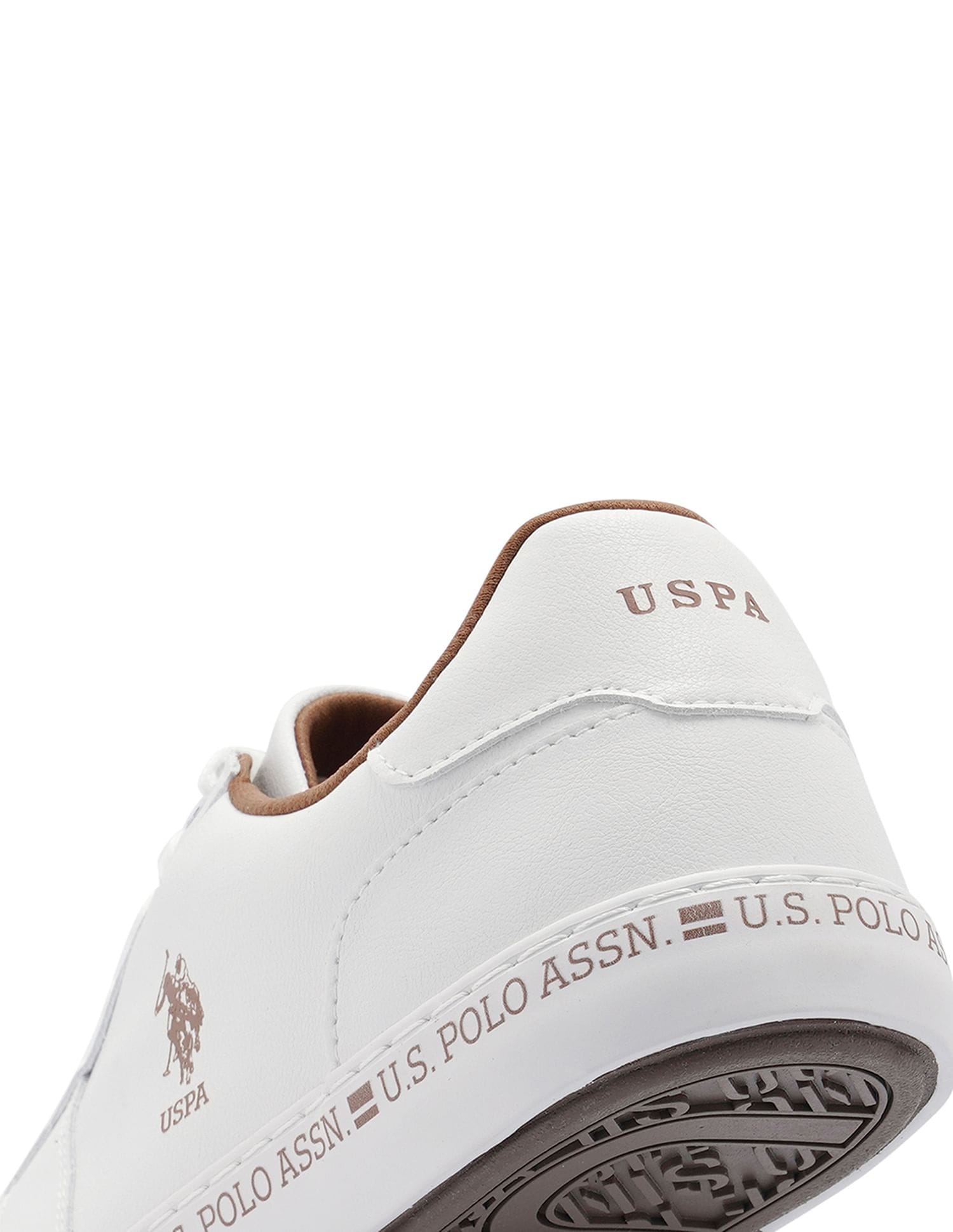 Men Round Toe Conrad 3.0 Sneakers Off White - U.S. Polo Assn. India | Large