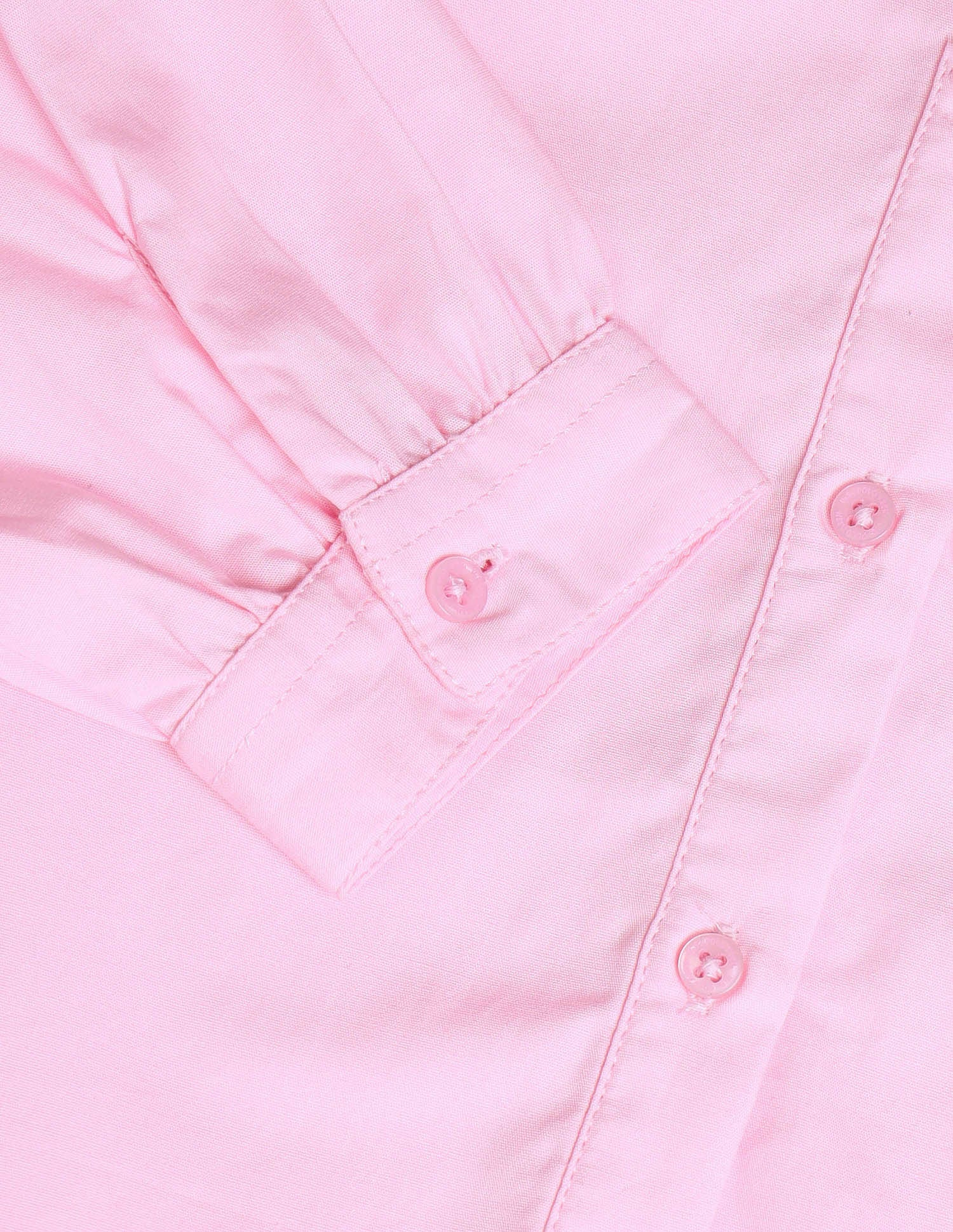 Girls Peter Pan Collar Regular Top Light Pink - U.S. POLO ASSN. | Large