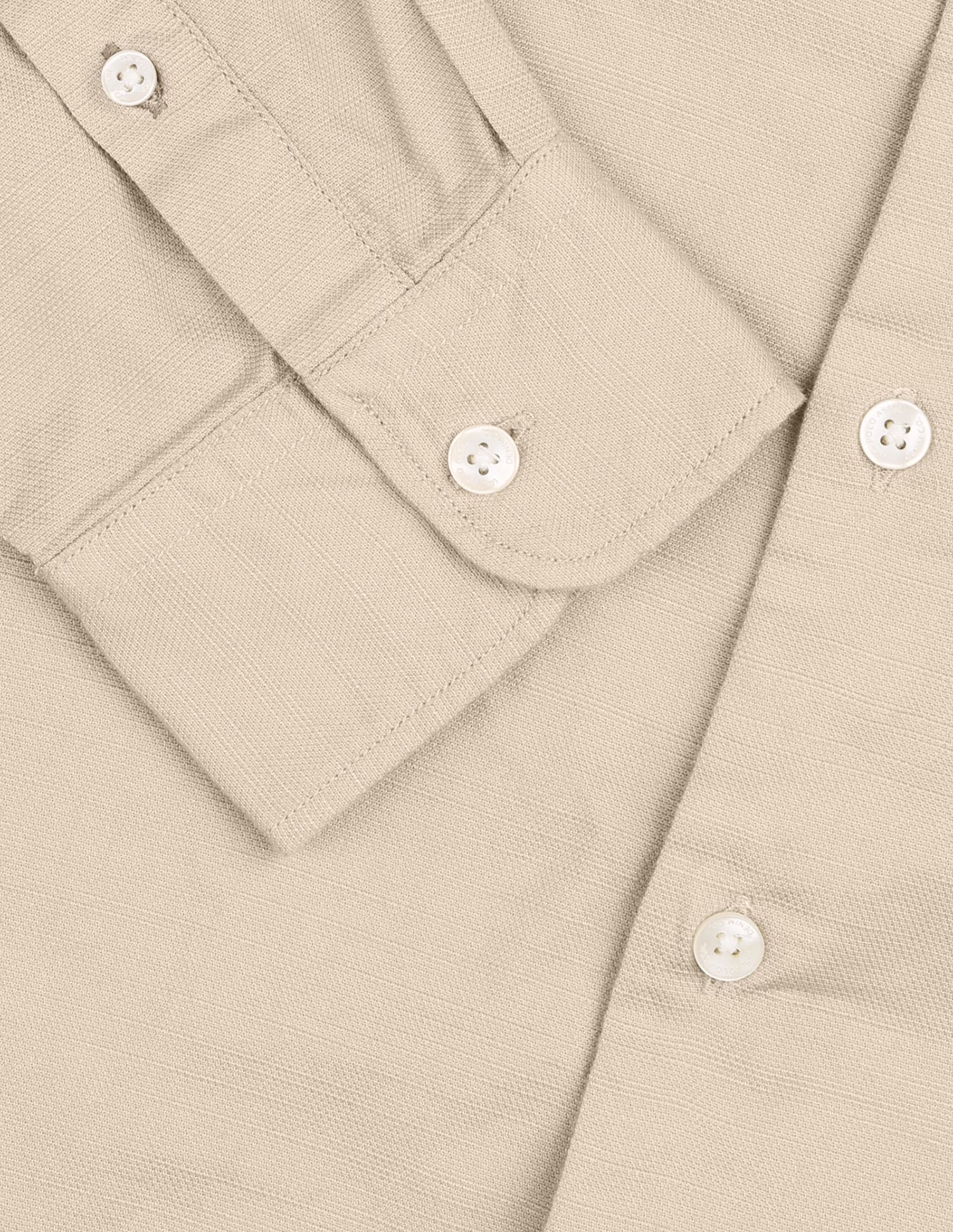 Dobby Solid Shirt Khaki - U.S. Polo Assn. India | Large