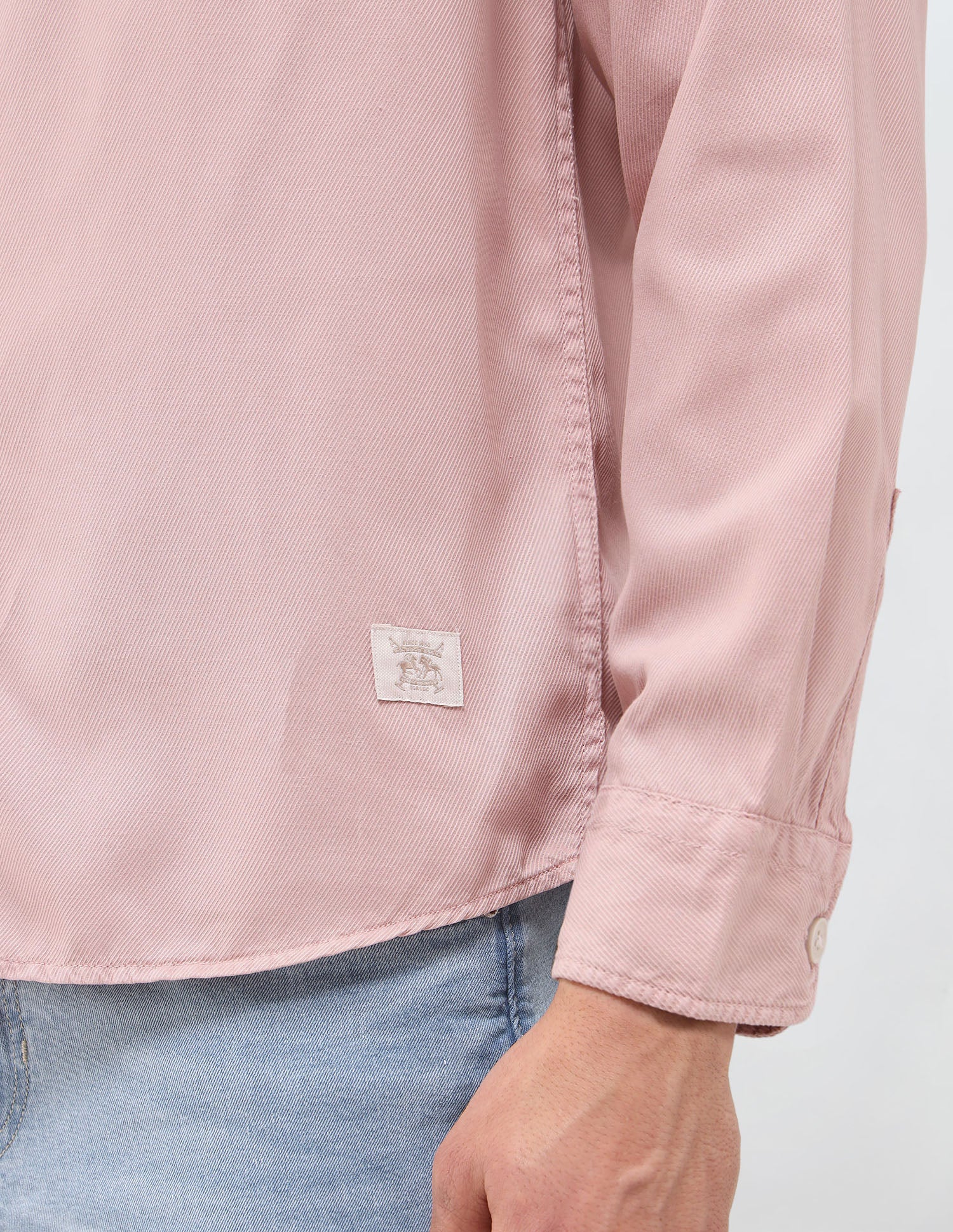 Solid Twill Shirt Pink - U.S. Polo Assn. India | Large