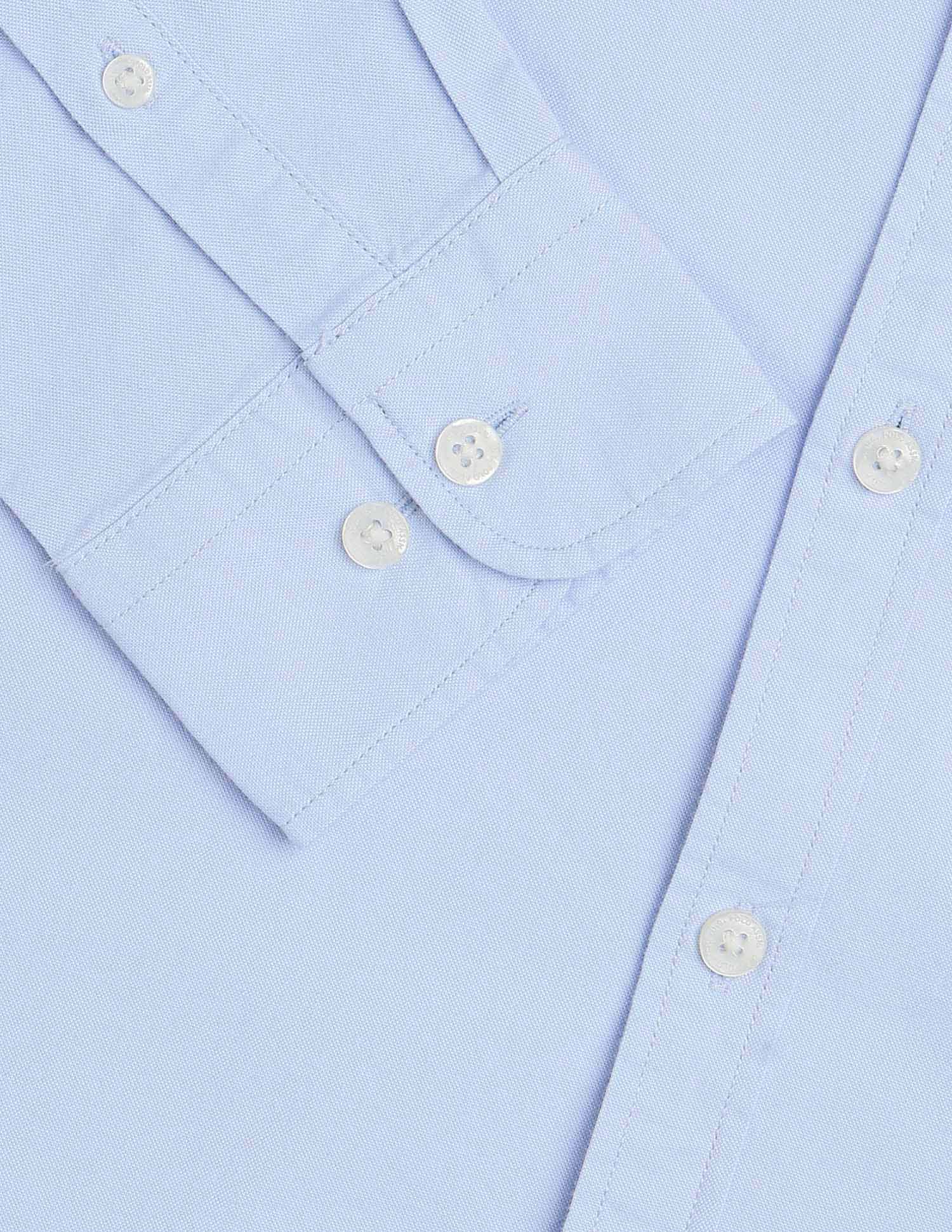Tailored Fit Oxford Shirt Light Blue - U.S. POLO ASSN. | Large