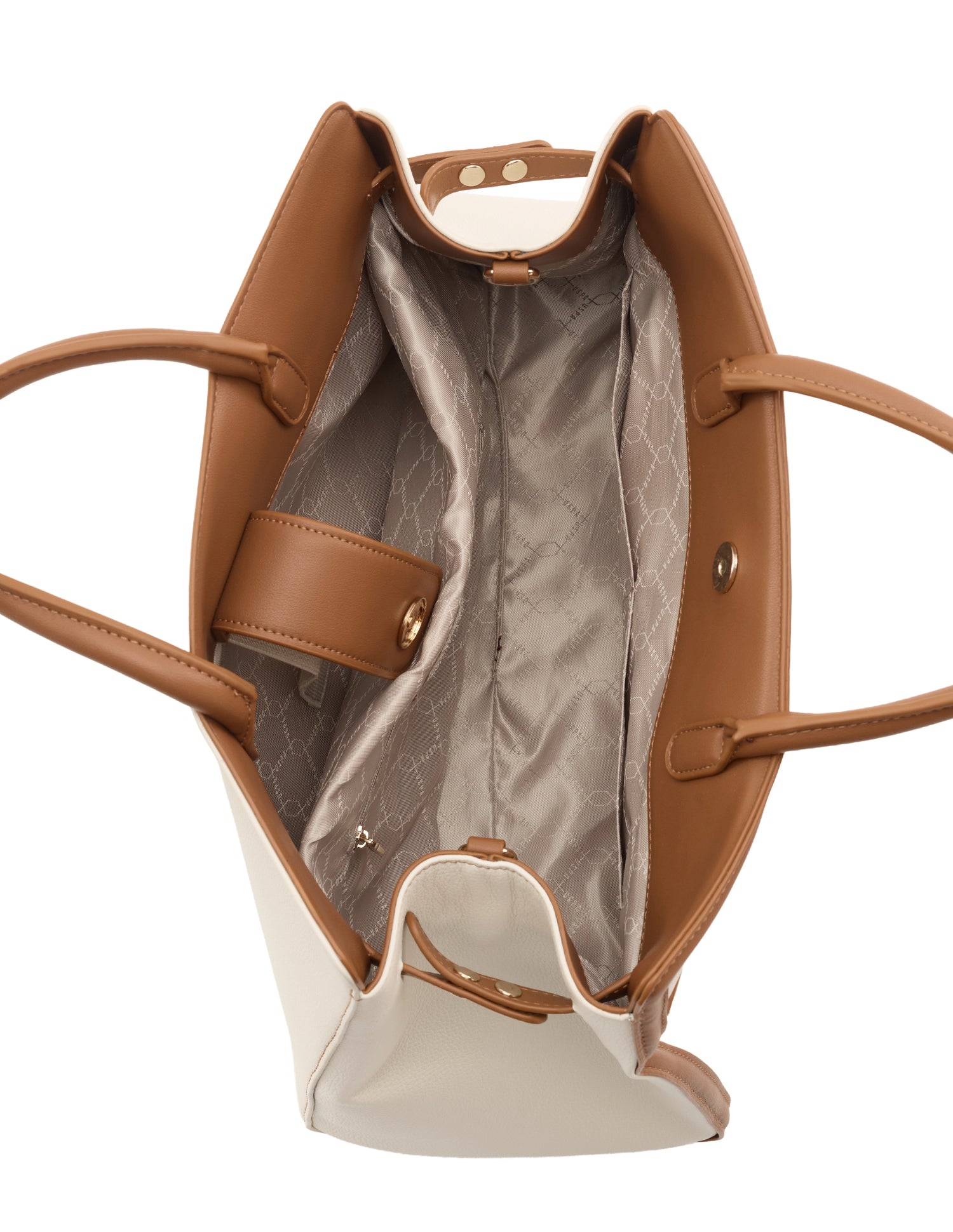 Carla Satchel Bag Beige - U.S. Polo Assn. India | Large