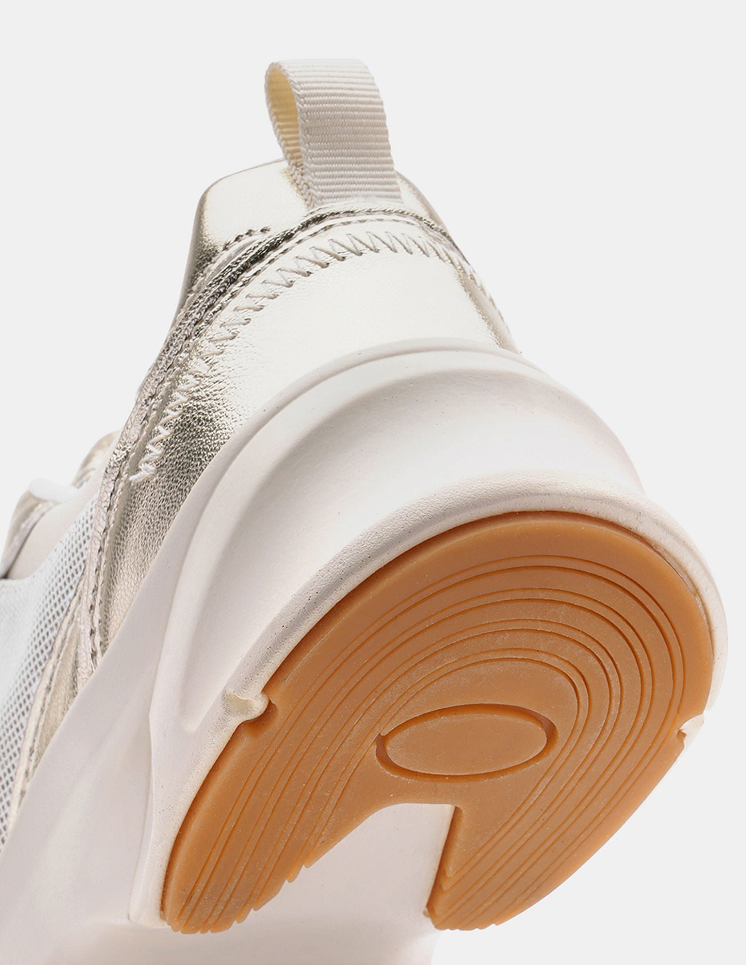 Women Round Toe Ginevra Sneakers Gold - U.S. POLO ASSN. | Large