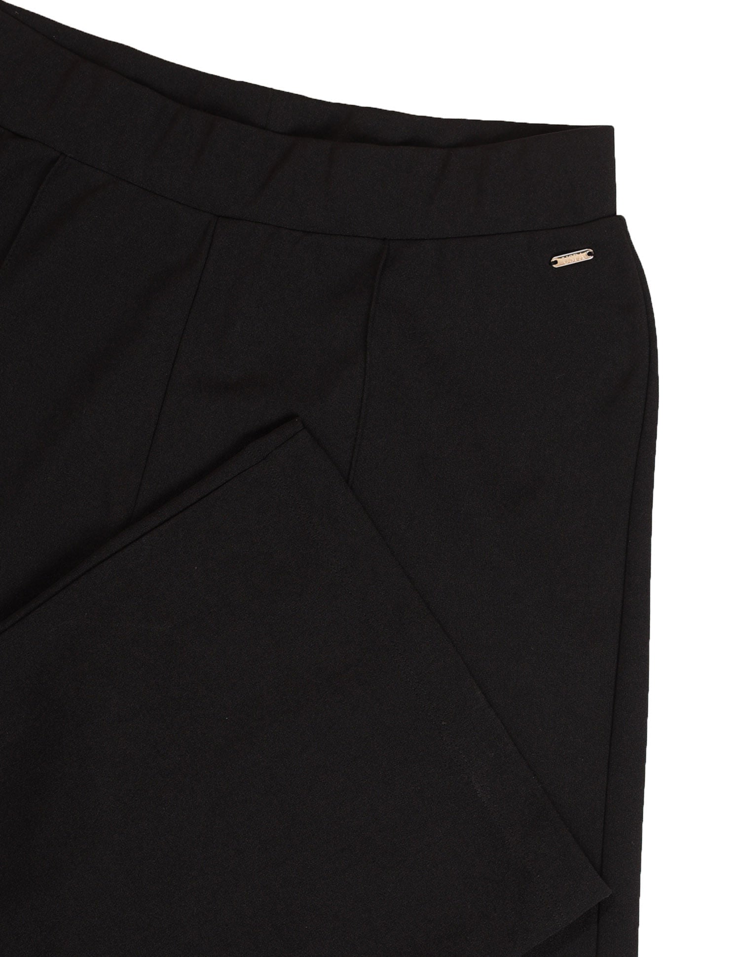 High Rise Straight Fit Trousers Black - U.S. POLO ASSN. | Large