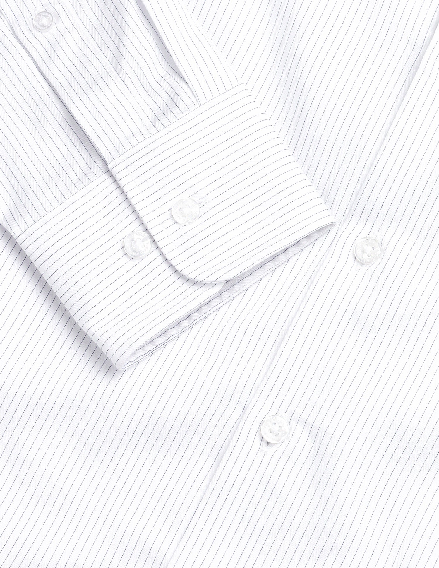 Pinstriped Regular Fit Shirt Blue - U.S. Polo Assn. India | Large