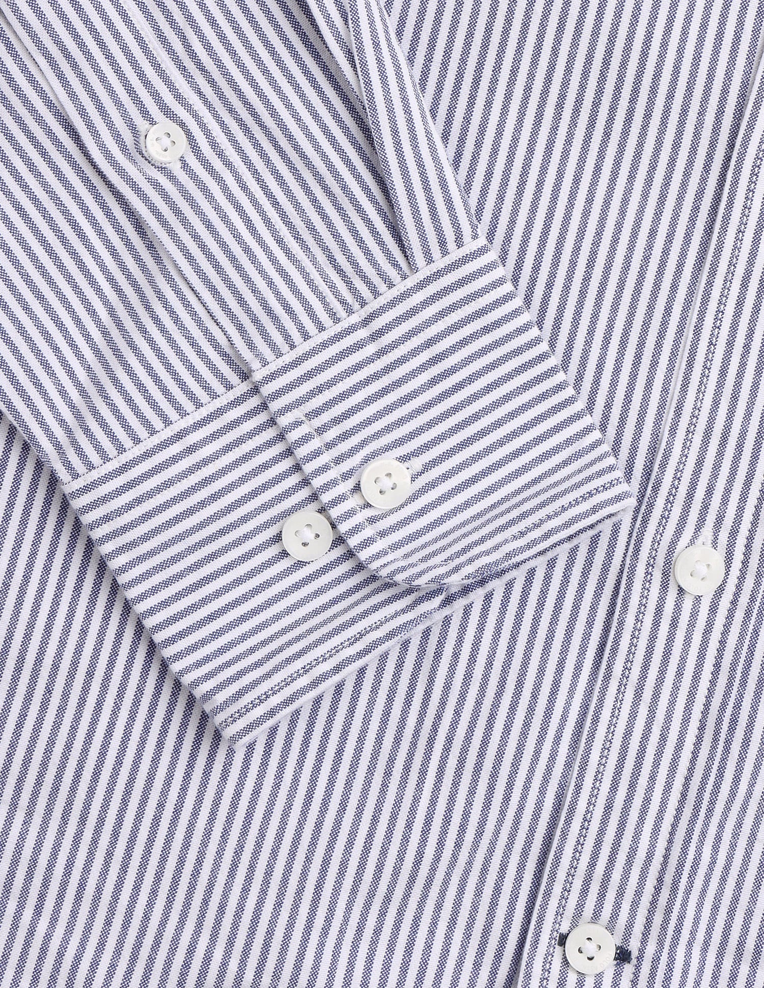 Vertical Striped Regular Fit Shirt Blue - U.S. Polo Assn. India | Large