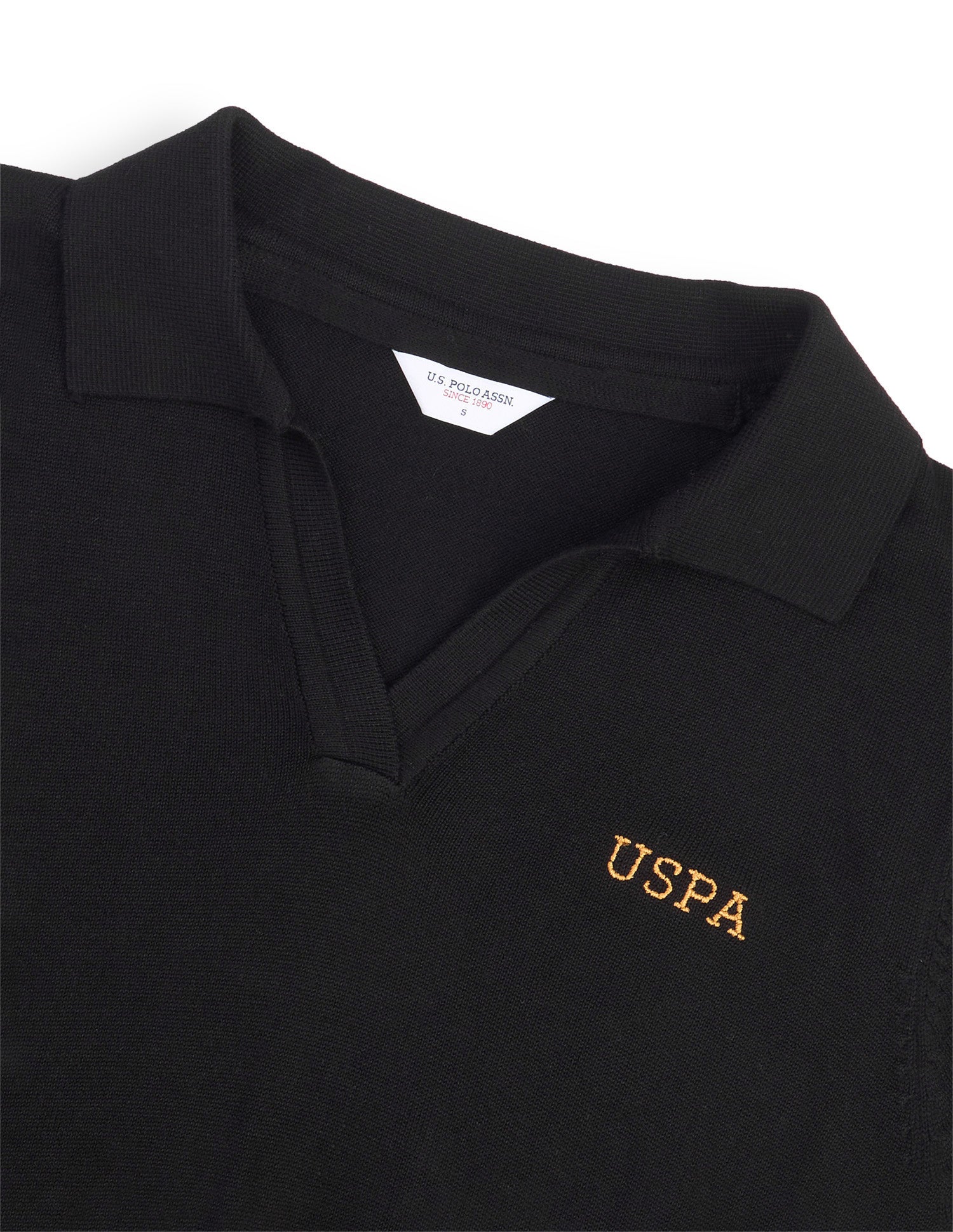 Solid Relaxed Fit Top Black - U.S. Polo Assn. India | Large