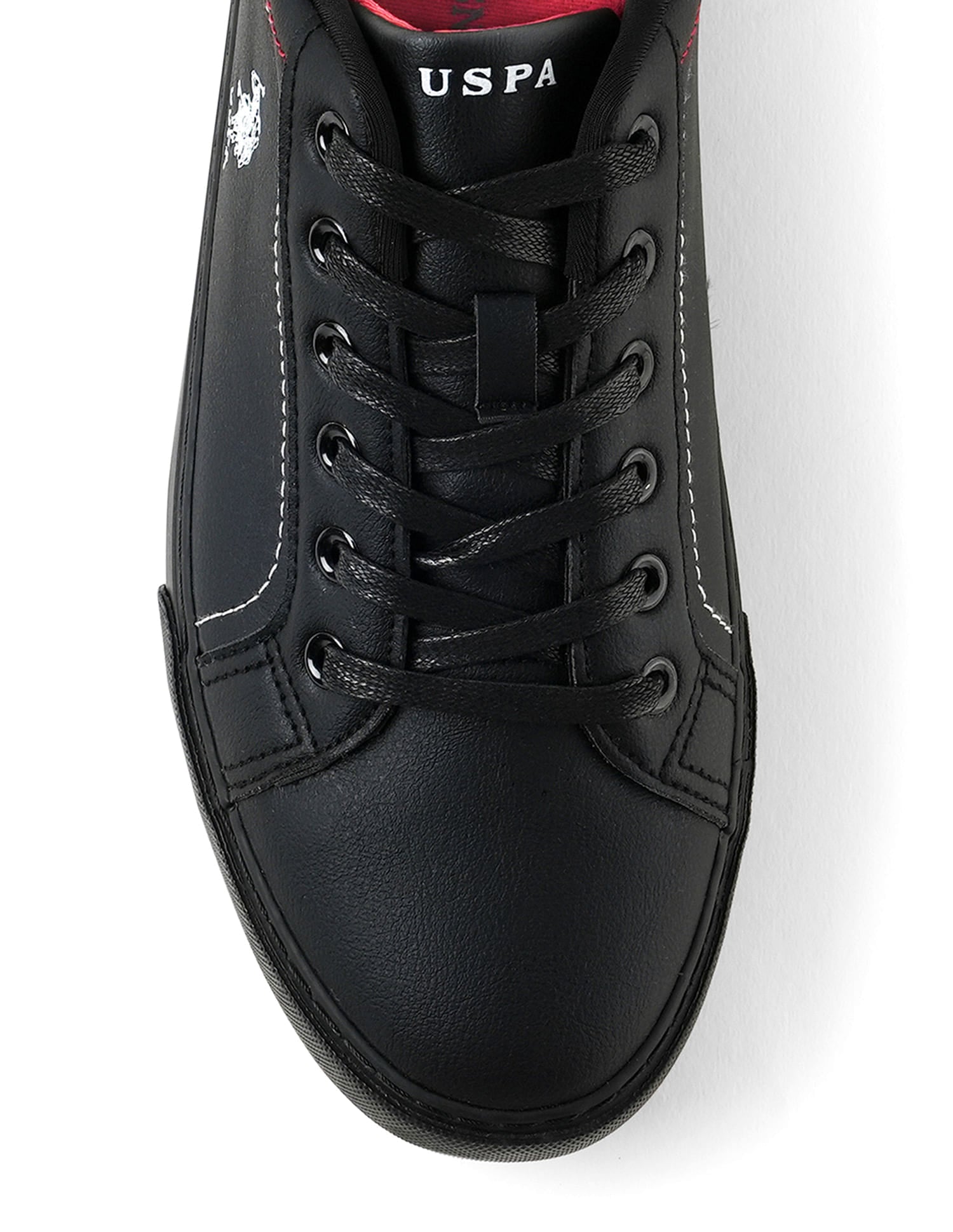 Men Round Toe Rojas 4.0 Sneakers Black - U.S. Polo Assn. India | Large