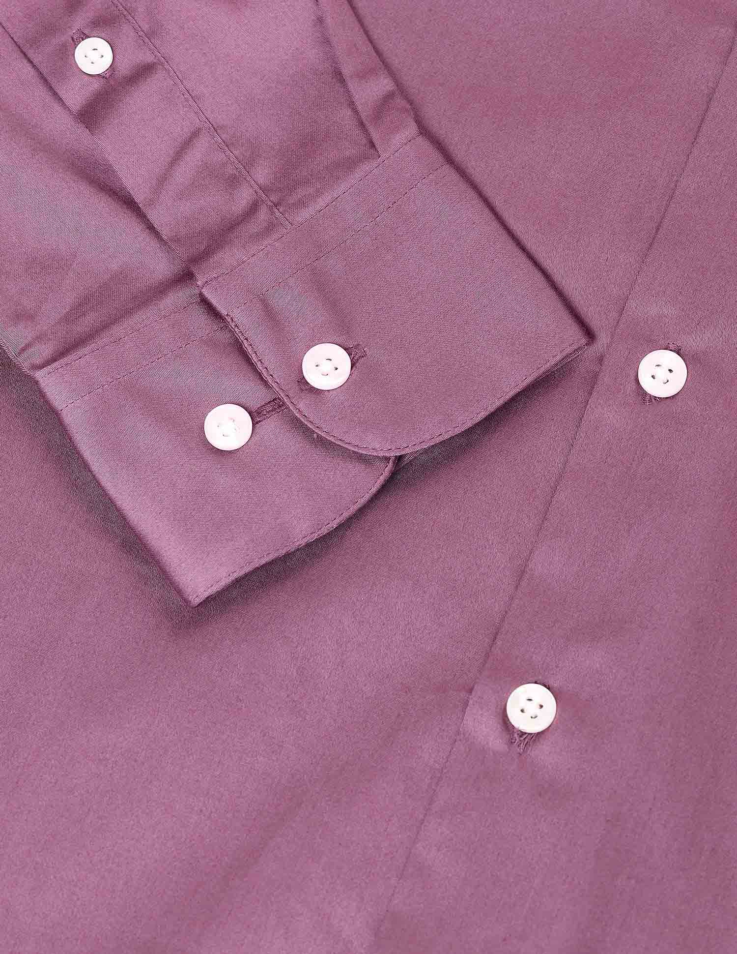 Solid Tailored Fit Shirt Dark Pink - U.S. POLO ASSN. | Large