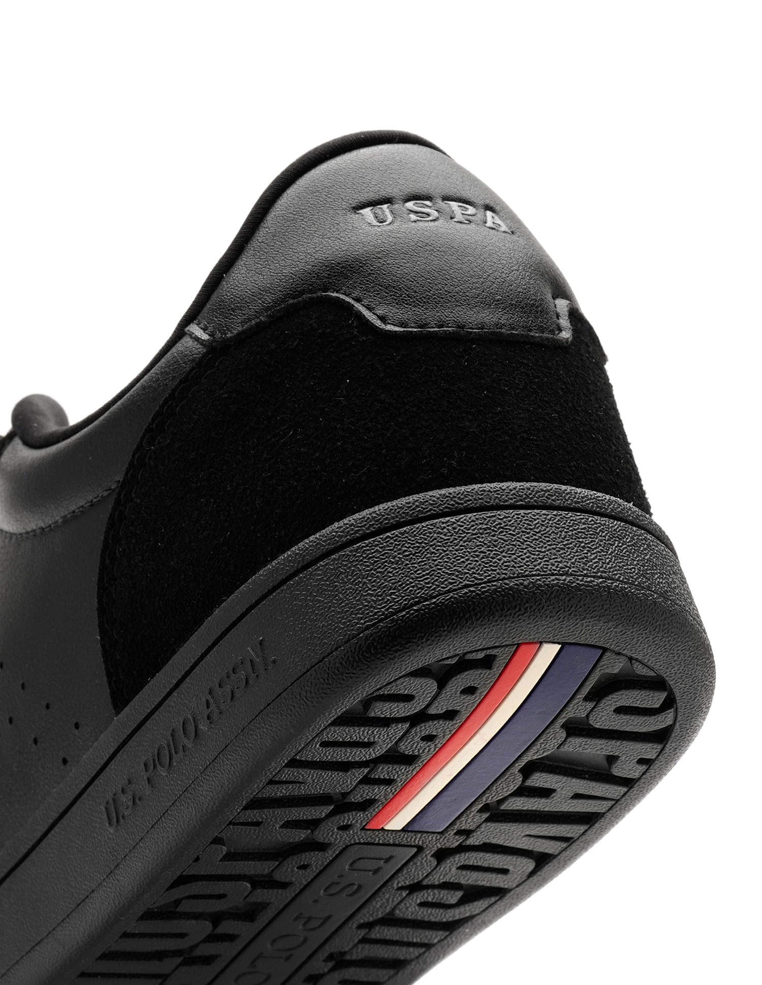 Men Cenik Solid Sneakers Black - U.S. Polo Assn. India | Large
