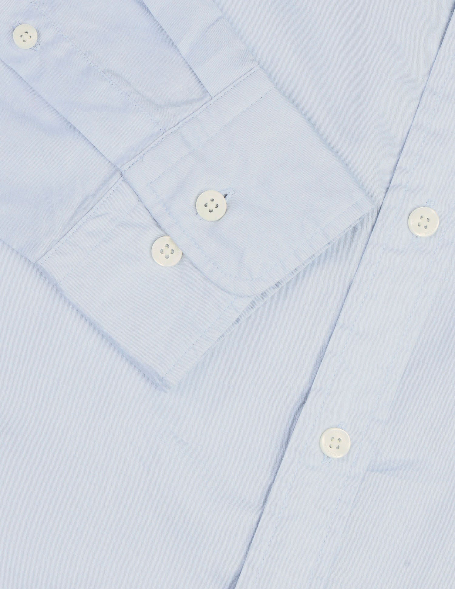 Tailored Fit Twill Shirt Blue - U.S. Polo Assn. India | Large