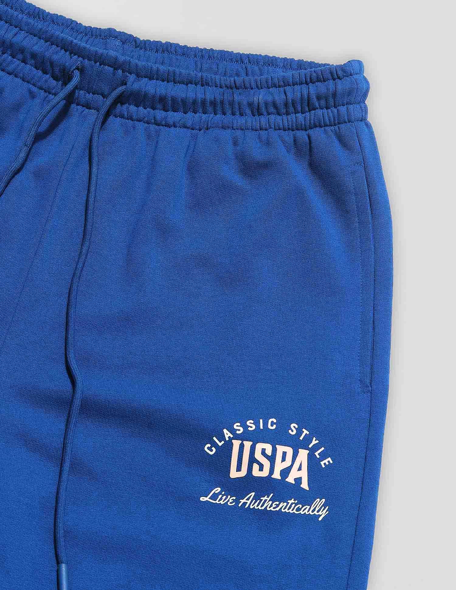 Cargo Fit Lounge Trousers Blue - U.S. POLO ASSN. | Large