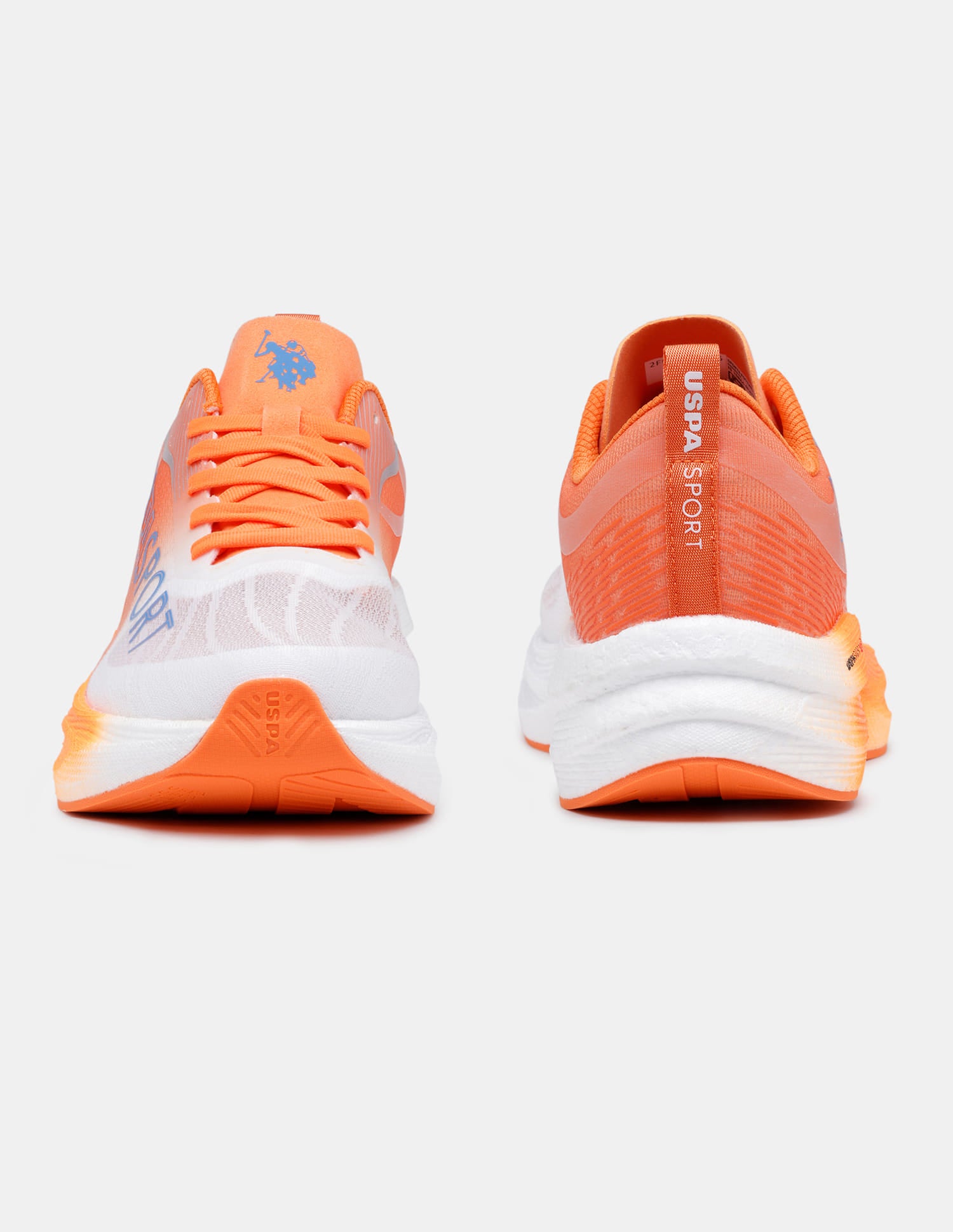Men Oskar Uspa Sport Running Shoes Orange - U.S. Polo Assn. India | Large