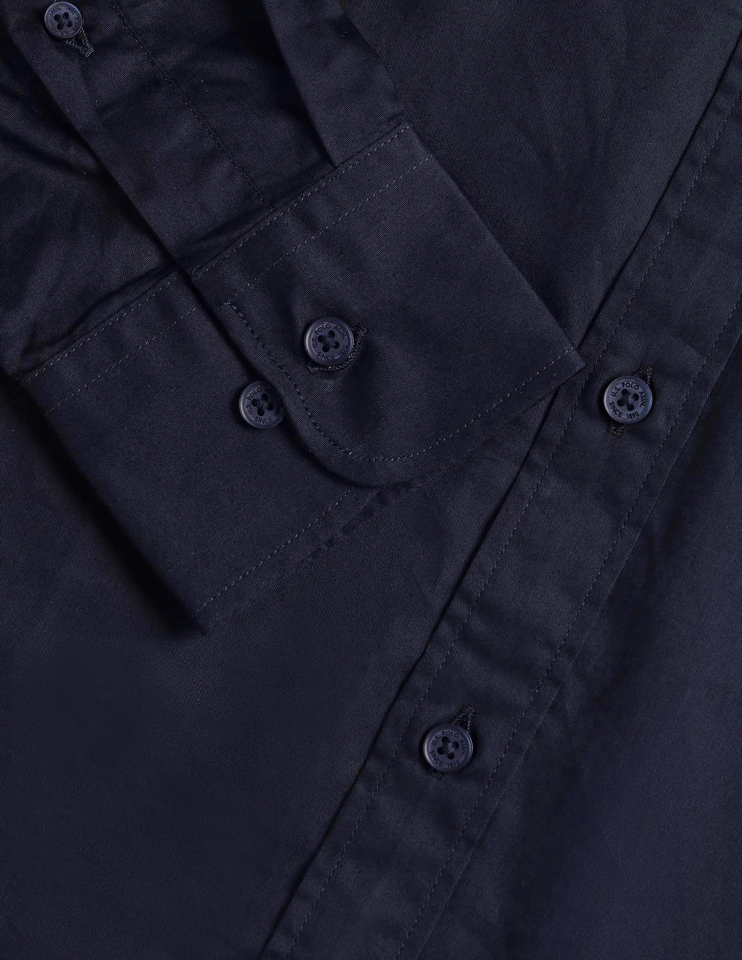 Mixed Logo Shirt Navy - U.S. POLO ASSN. | Large