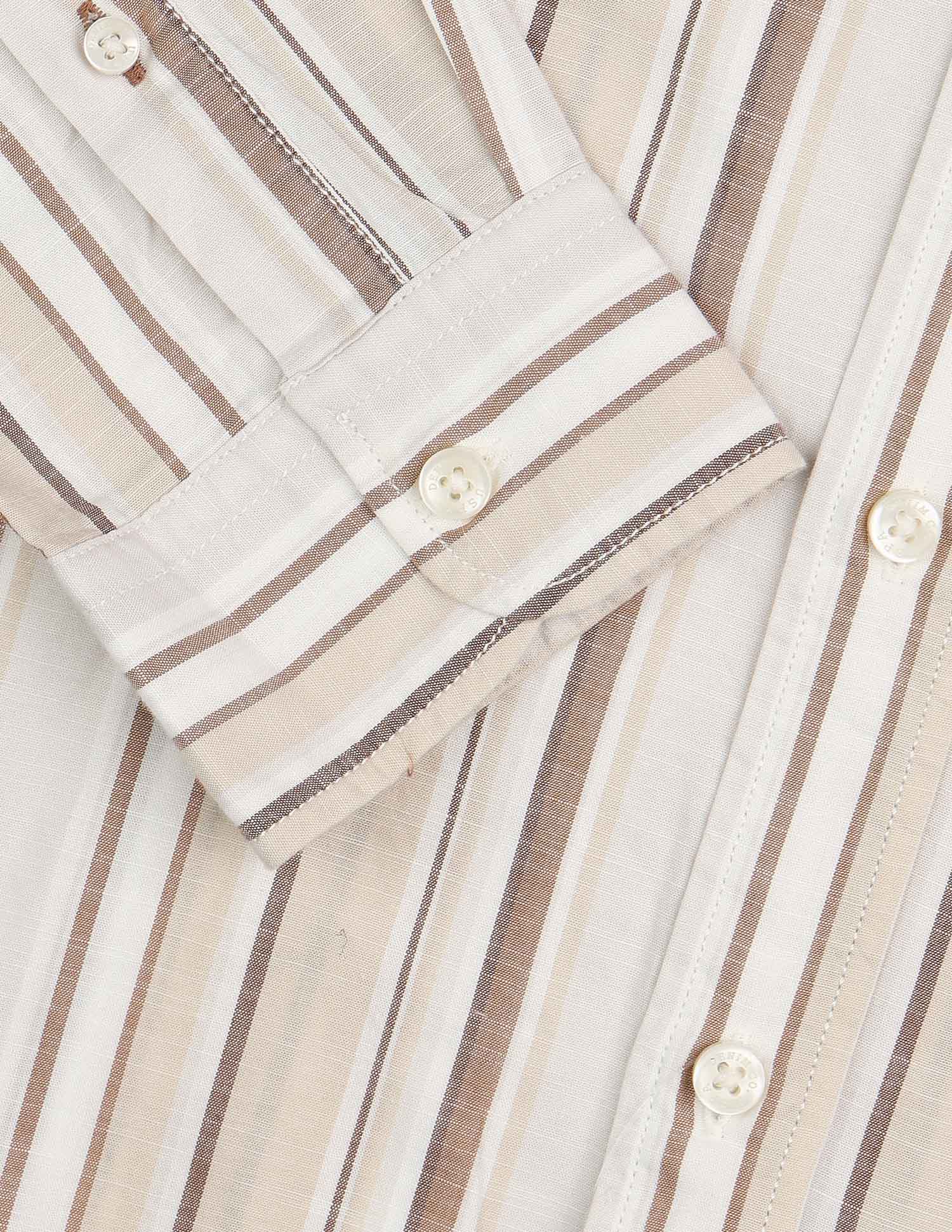 Pure Cotton Slim Fit Shirt Khaki - U.S. POLO ASSN. | Large