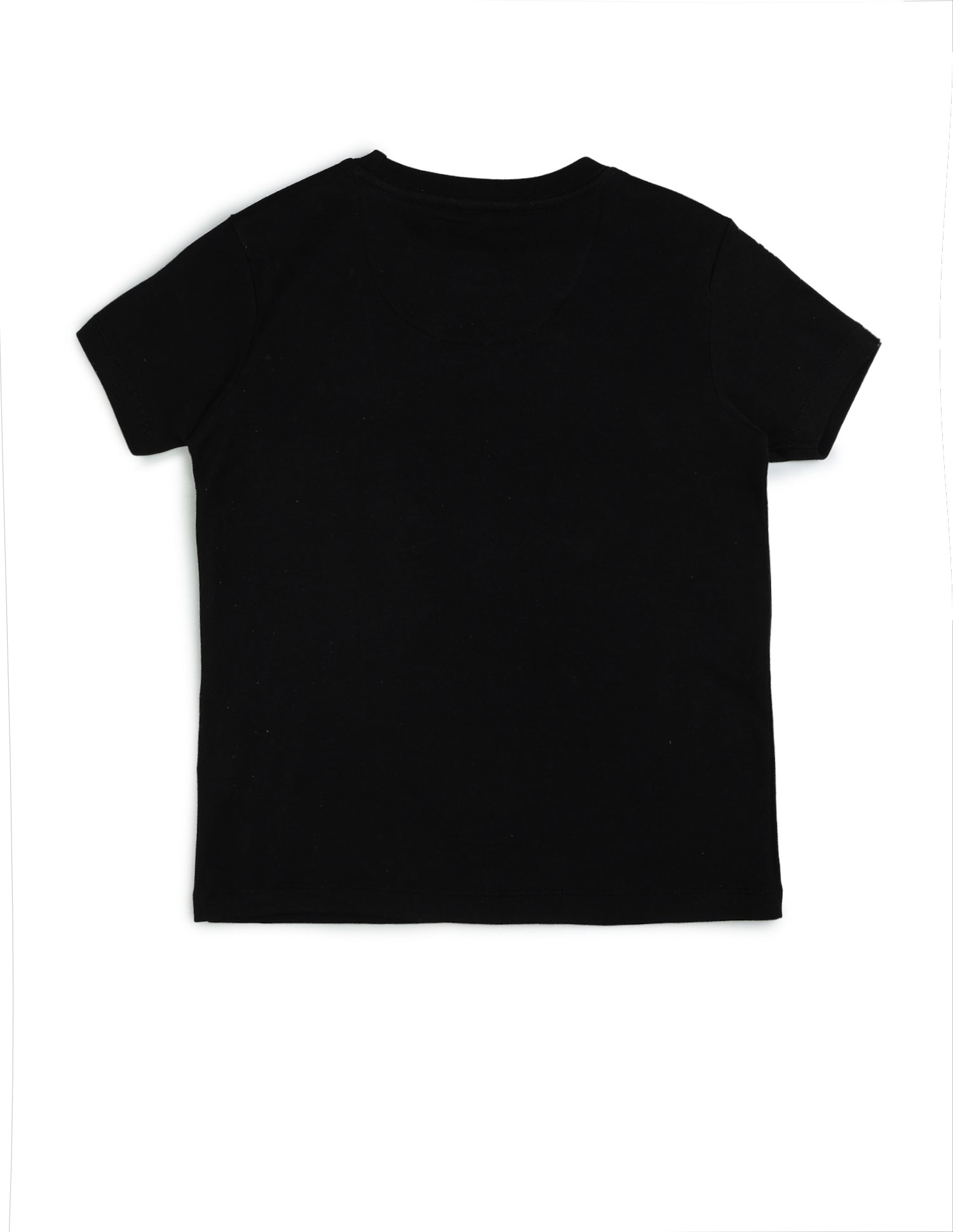 Boys Graphic Brand Embossed Regular Fit T-Shirt Black - U.S. POLO ASSN. | Large