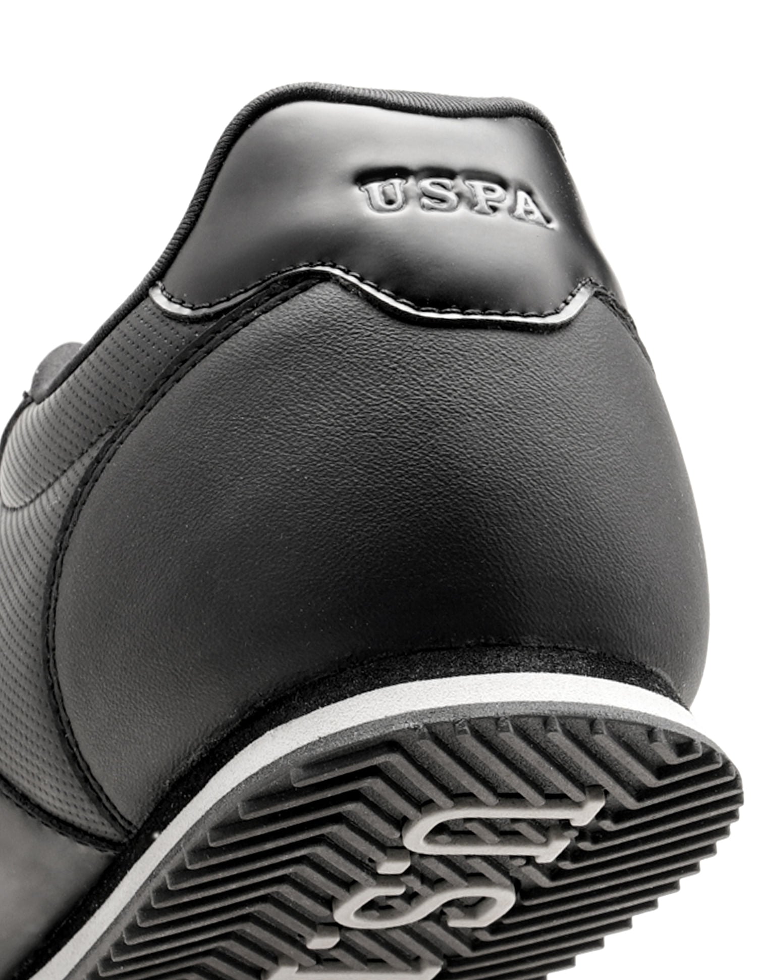 Men Marvin 2.0 Black Work Casuals Lace Up Shoes Black - U.S. Polo Assn. India | Large