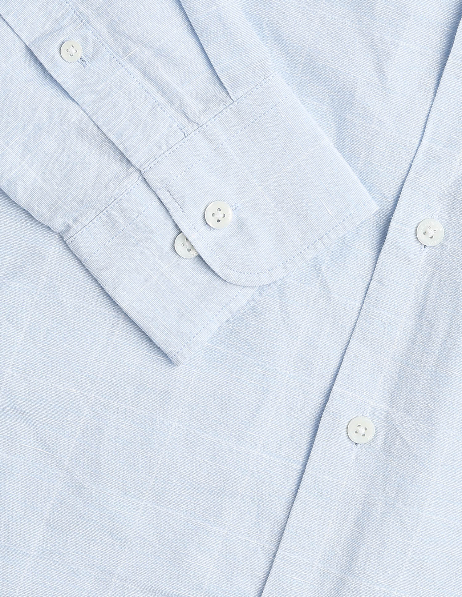 Solid Regular Fit Shirt Light Blue - U.S. Polo Assn. India | Large